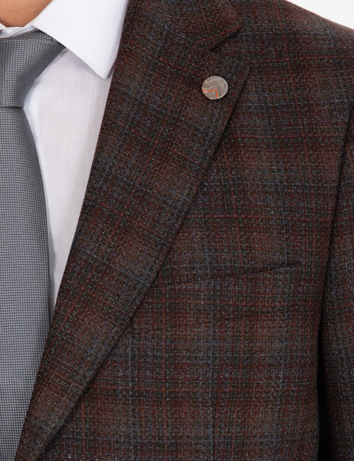 Bordo Slim Fit Ceket - 50256315011