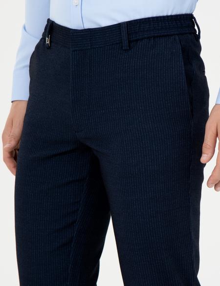 Lacivert Ex. Slim Fit Kumaş Pantolon - 50260471048