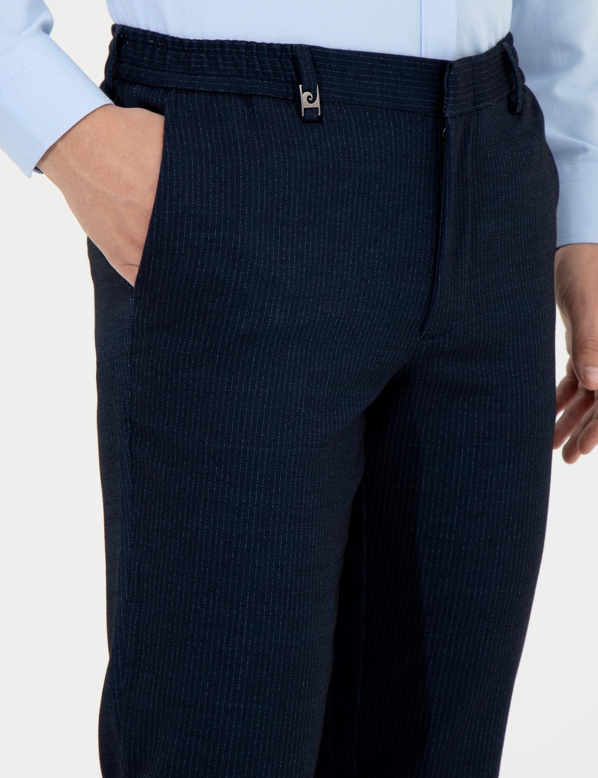 Lacivert Ex. Slim Fit Kumaş Pantolon - 50260471048