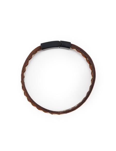 Kahverengi Deri Bileklik - 50267954001