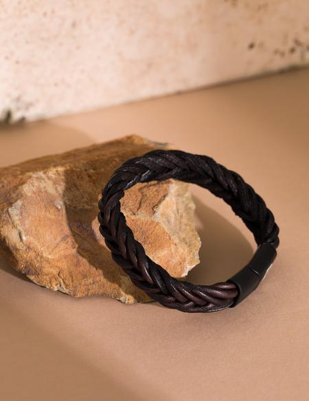 Kahverengi Deri Bileklik - 50269589001