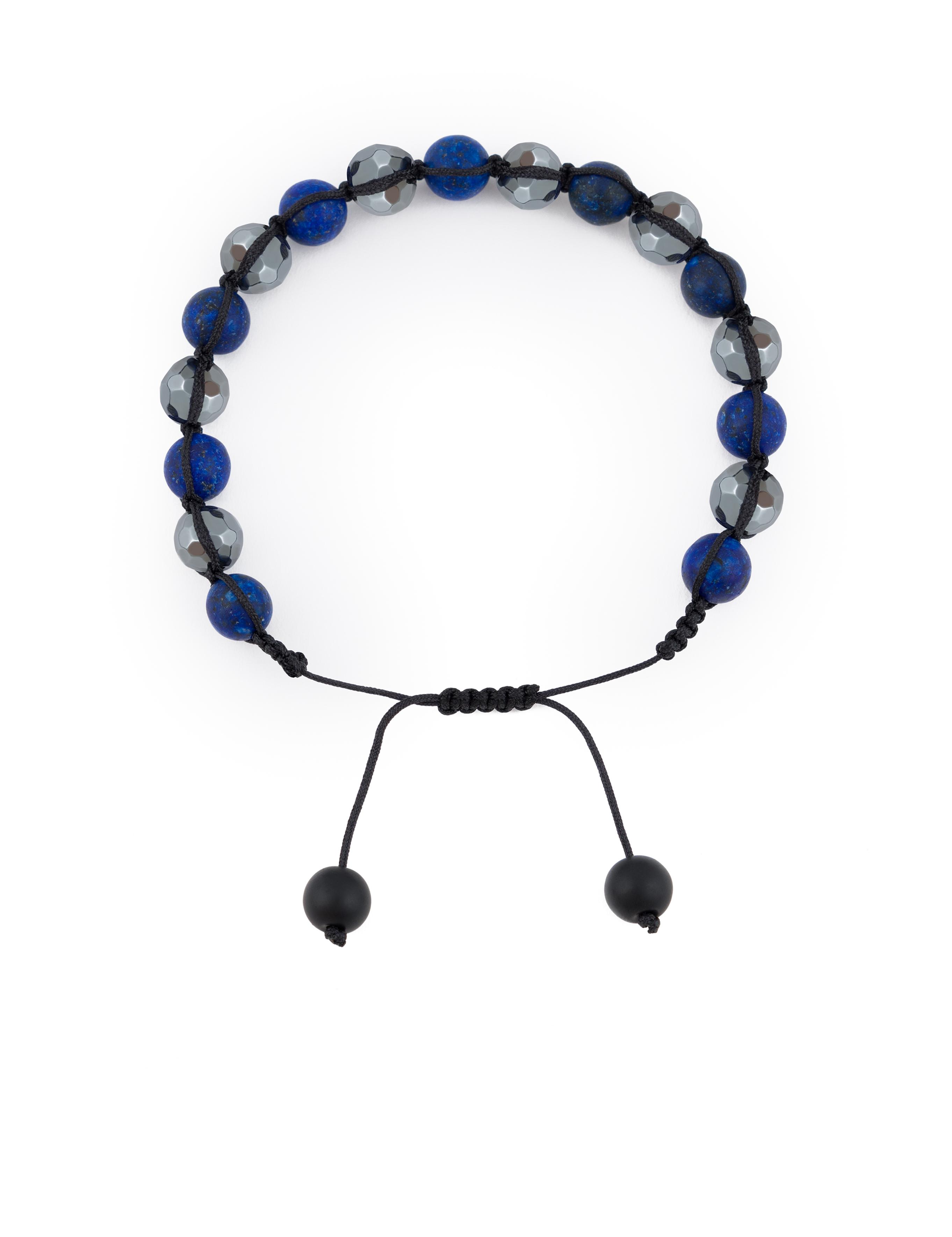 Lacivert Metal Bileklik