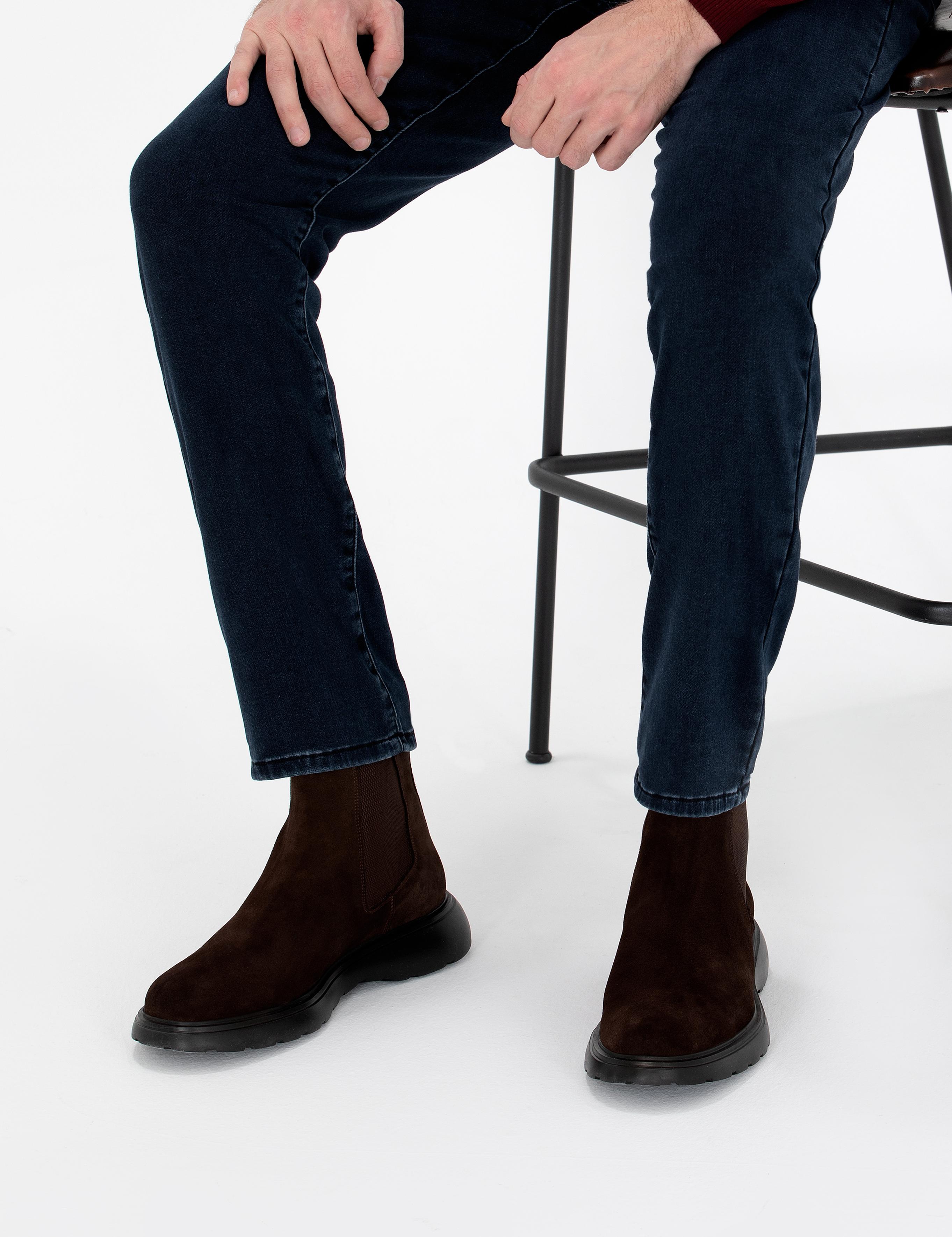 Kahverengi %100 Deri Bot