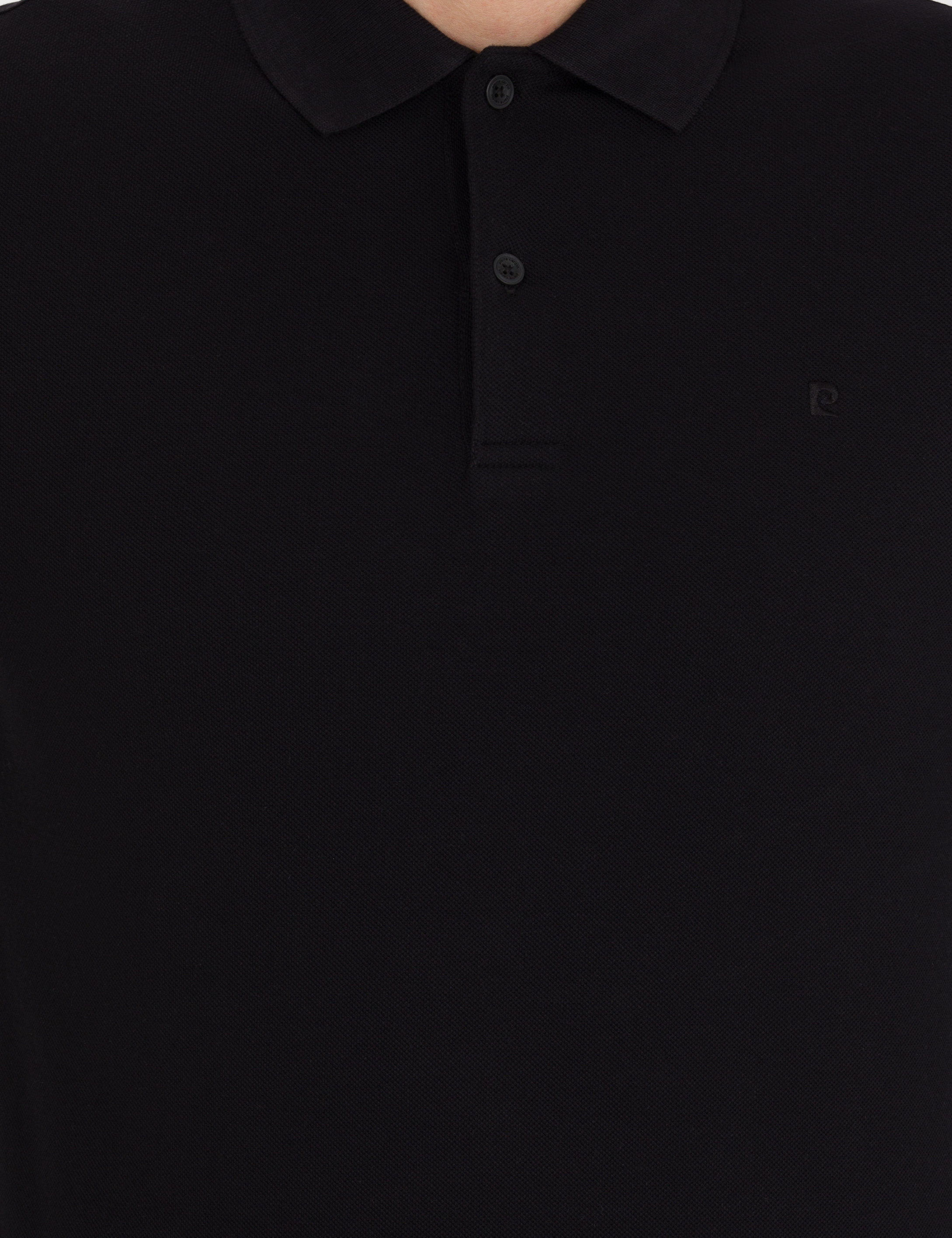 Siyah Slim Fit Basic Sweatshirt