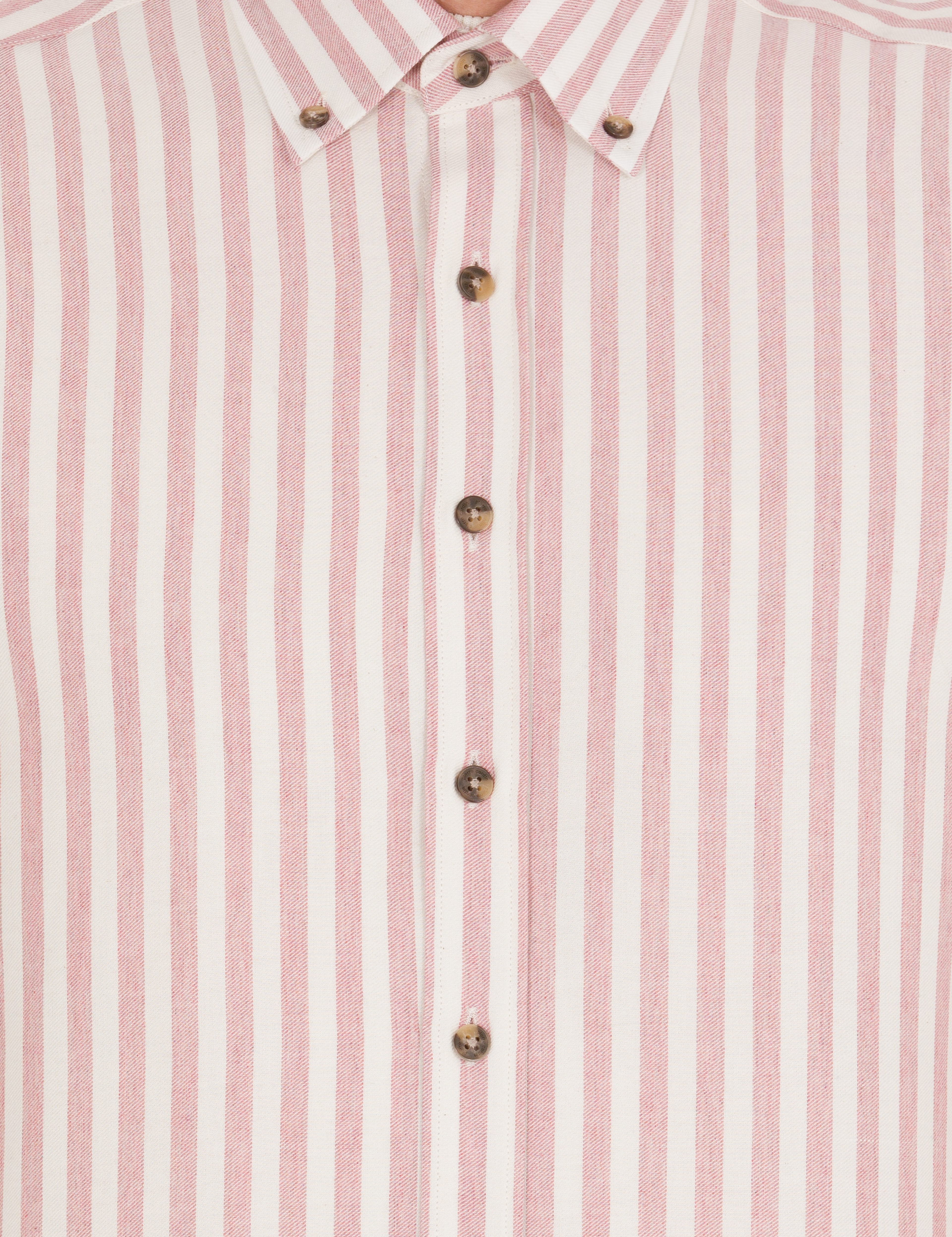 Pembe Regular Fit Uzun Kollu Gömlek - Image 6