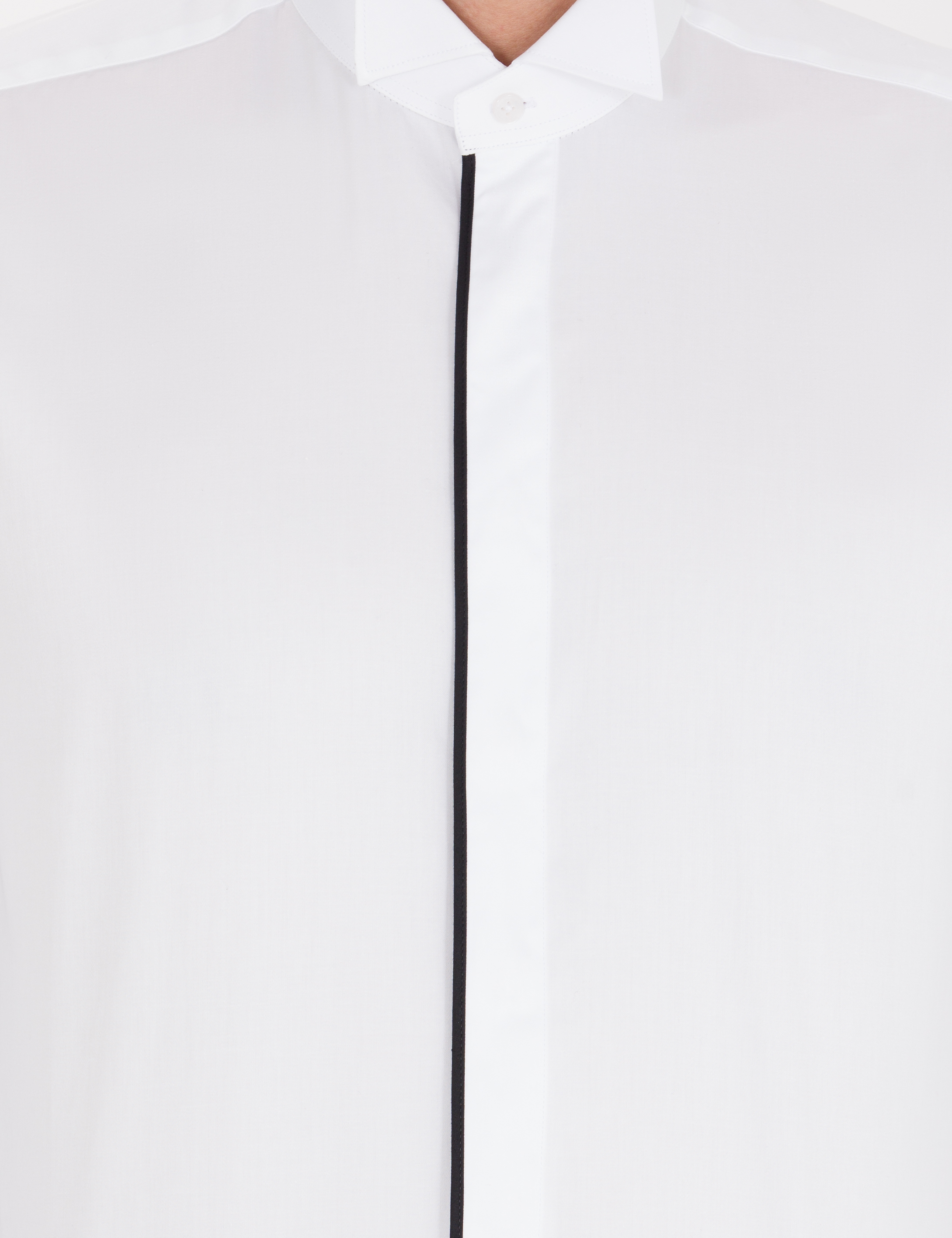 Pierre Cardin Beyaz Slim Fit Smokin Gömlek görsel 6
