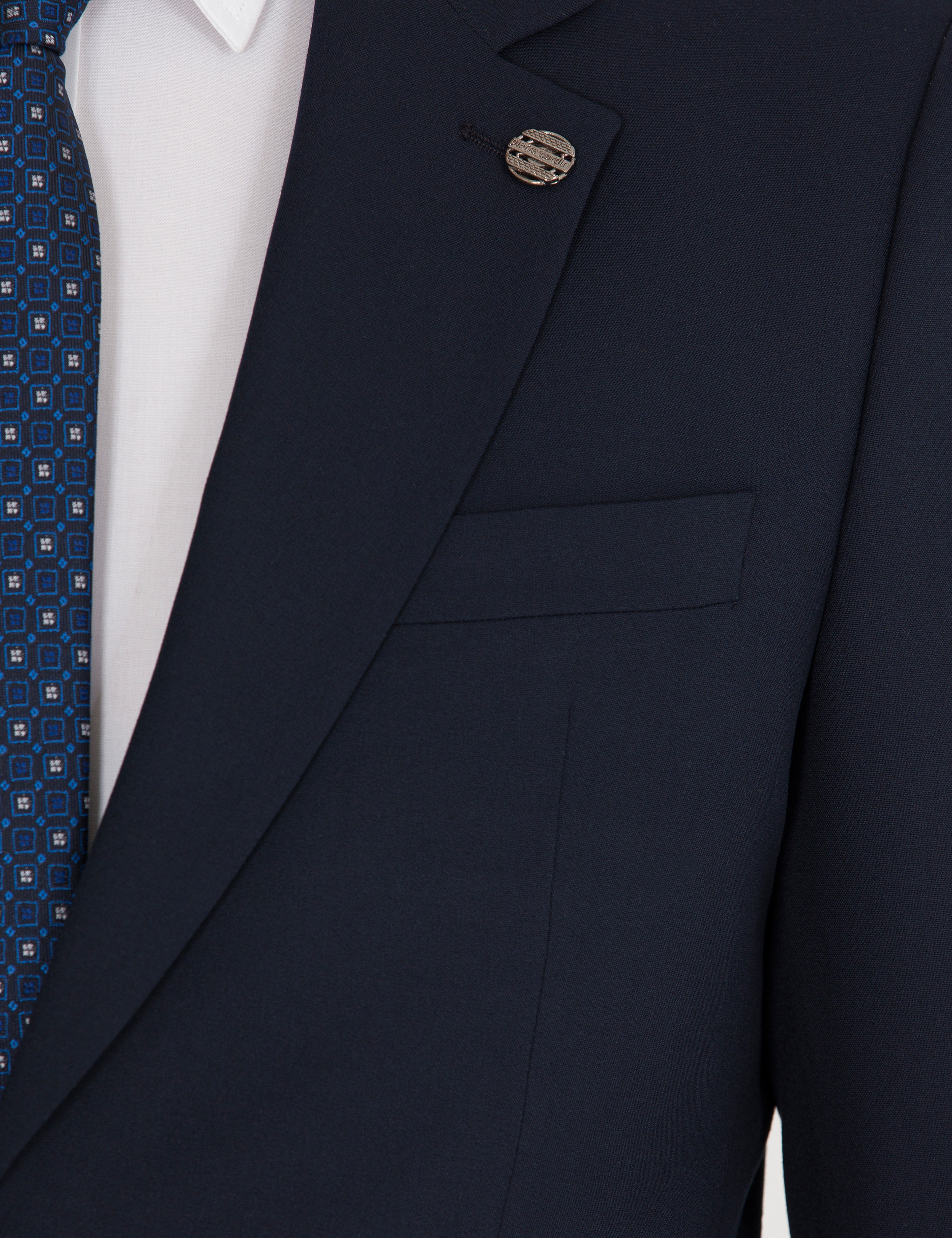 Lacivert Slim Fit Takım Elbise