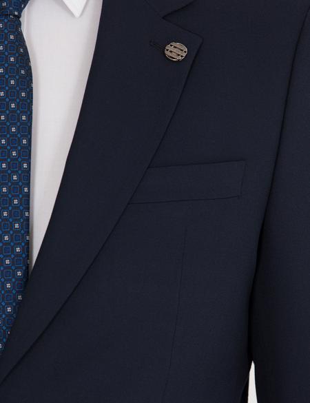 Lacivert Slim Fit Takım Elbise - 50270125050