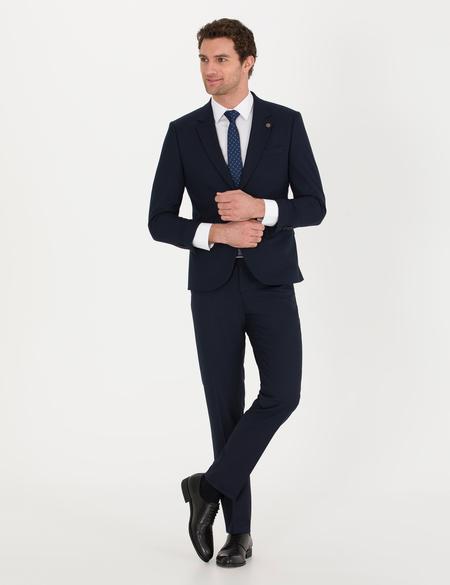 Lacivert Slim Fit Takım Elbise - 50270125050