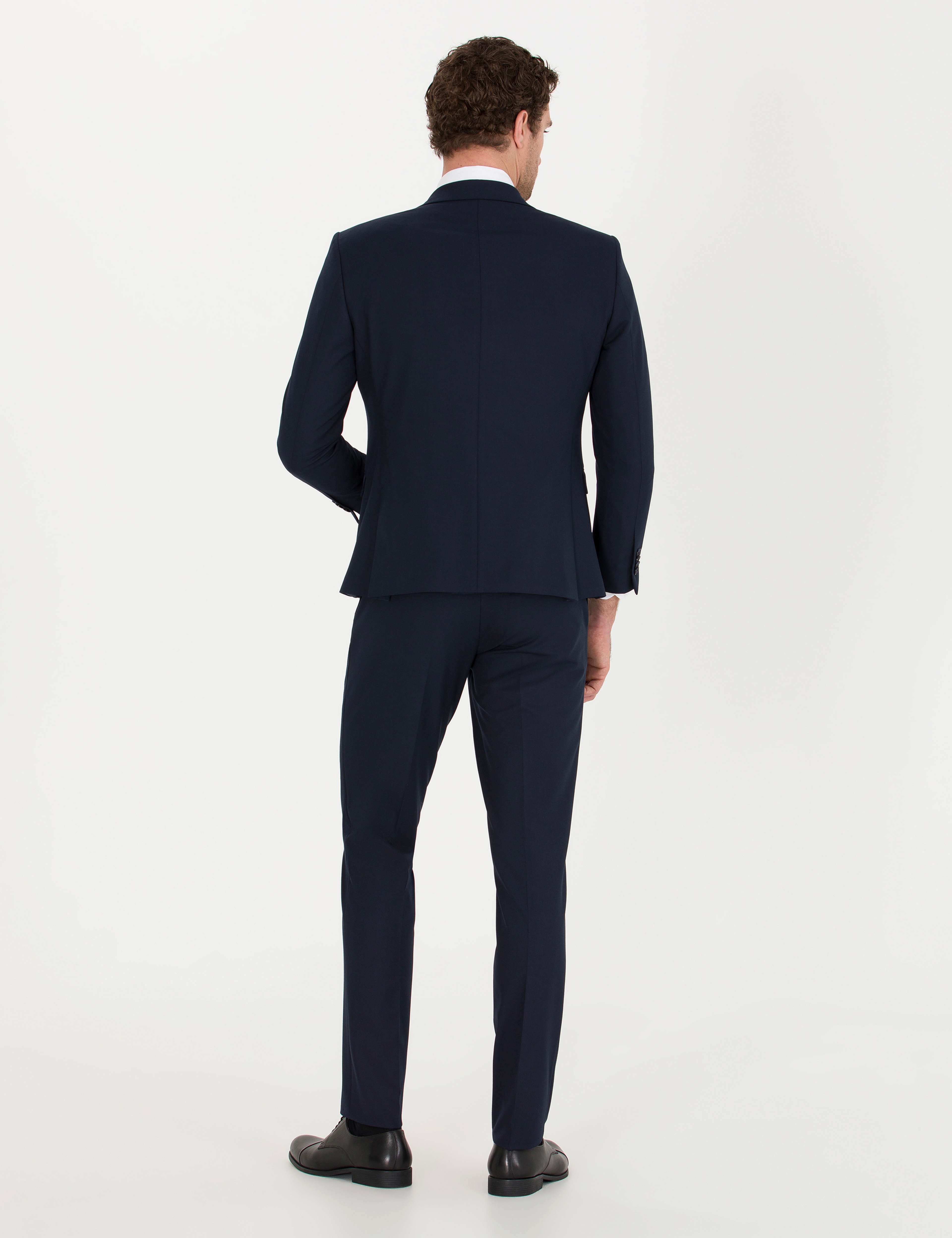 Lacivert Slim Fit Takım Elbise