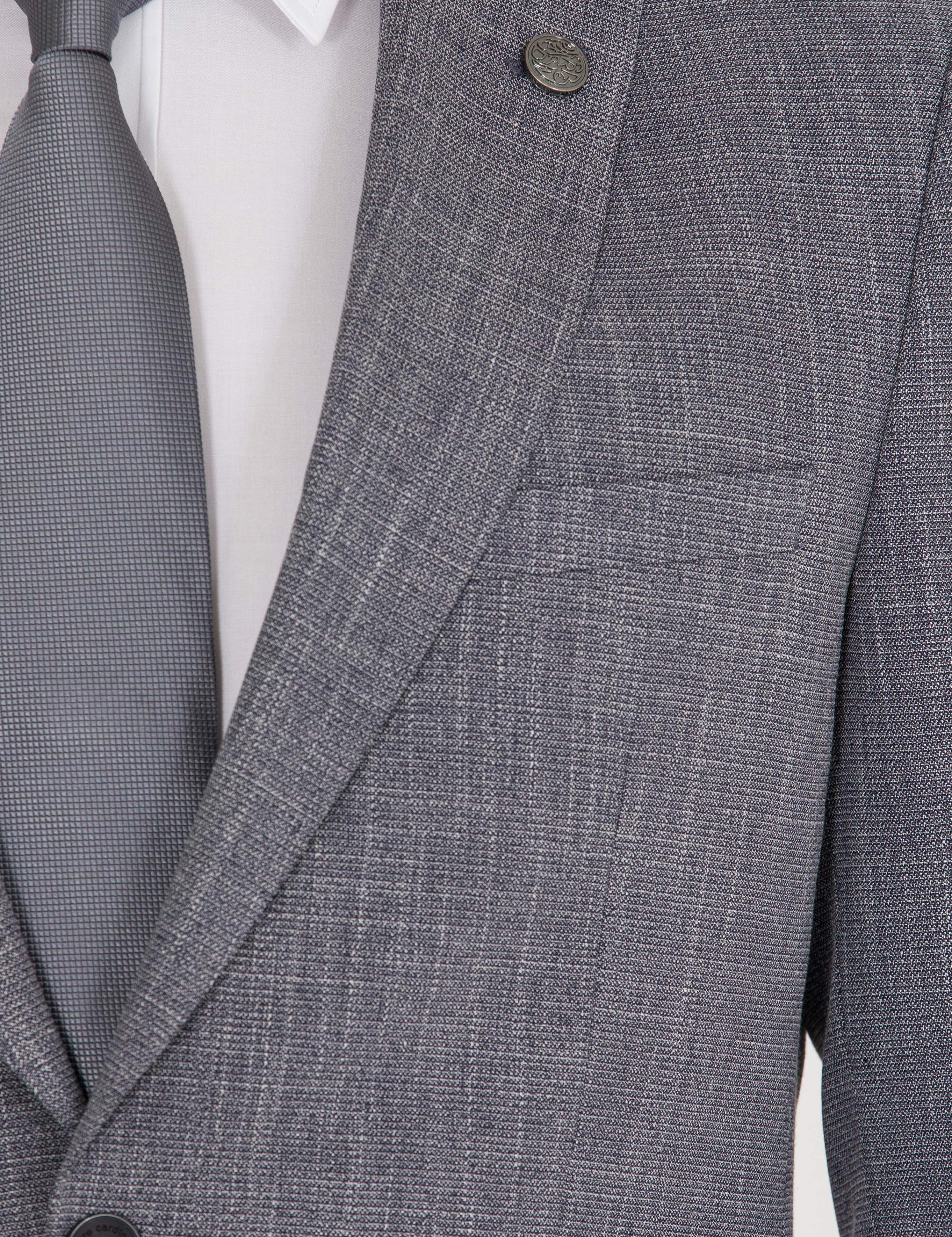 Lacivert Ekstra Slim Fit Takım Elbise