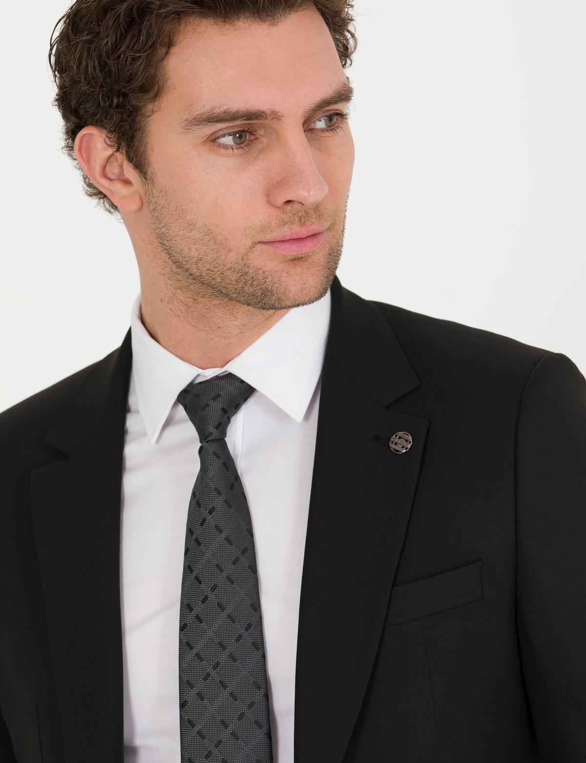 Siyah Slim Fit Takım Elbise - 50270125014