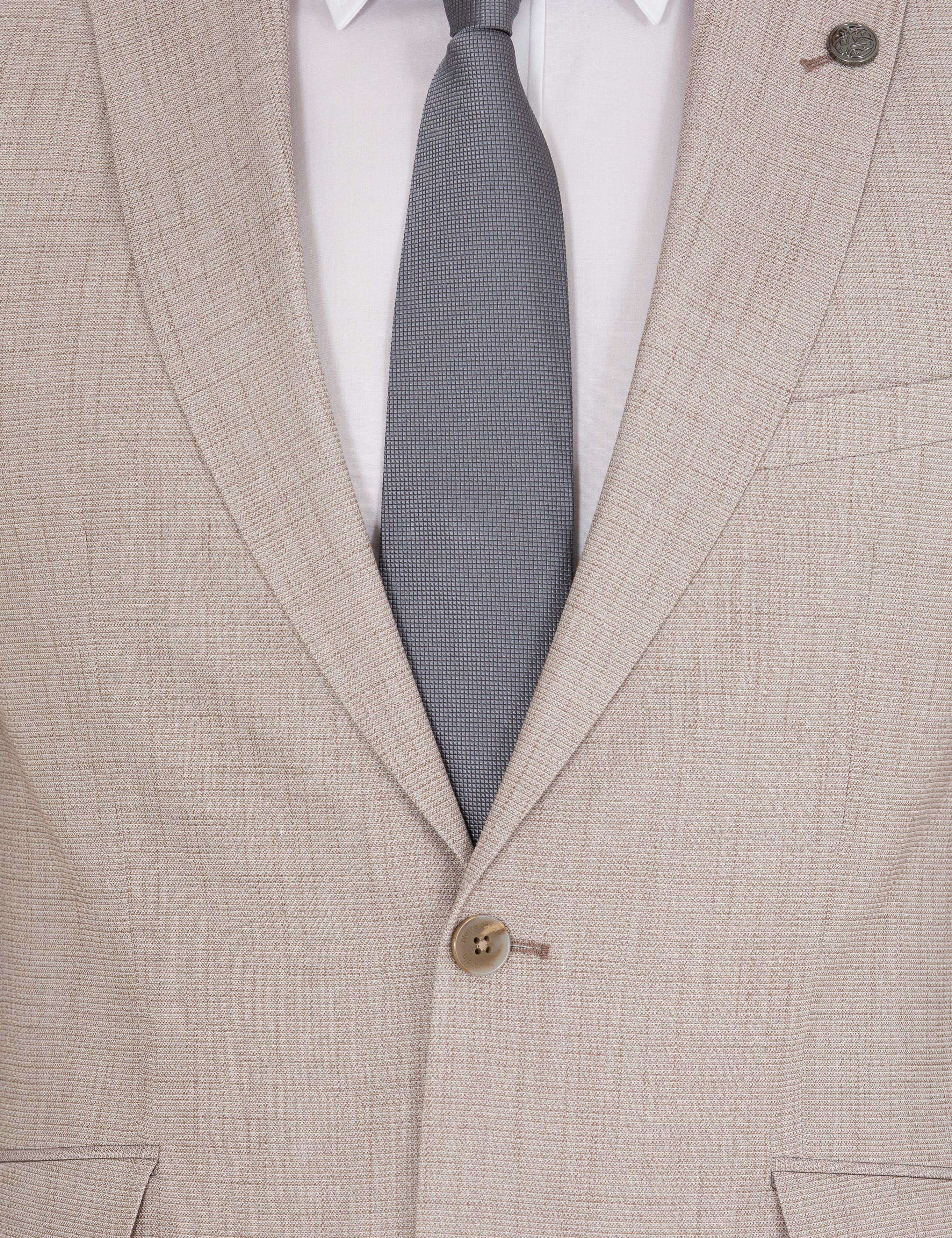 Açık Kahverengi Ekstra Slim Fit Takım Elbise