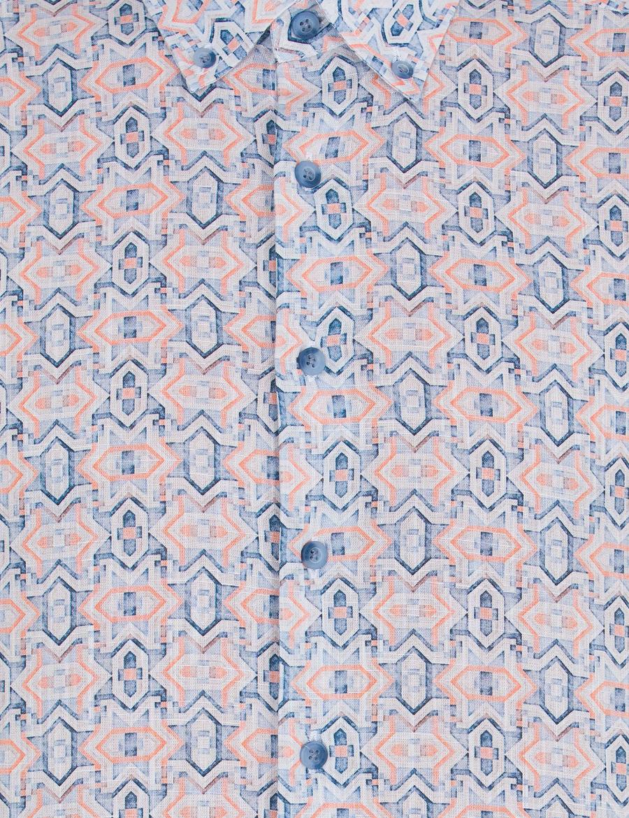 Pembe Regular Fit Uzun Kollu Gömlek