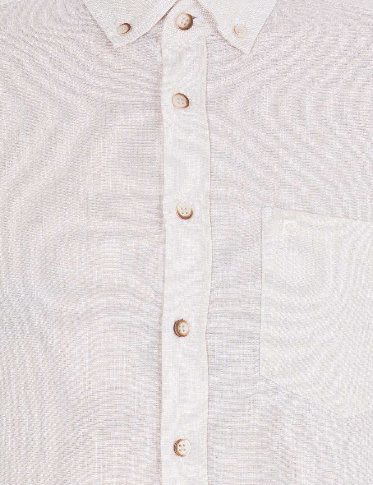 Bej Regular Fit Kısa Kollu Gömlek - 50265118042