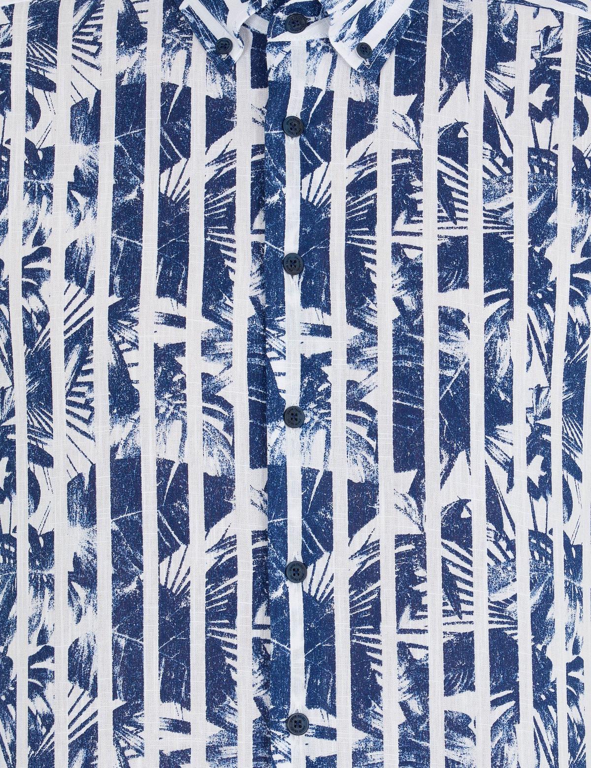 Lacivert Regular Fit Kısa Kollu Gömlek - 50266101033