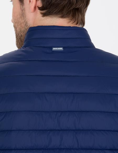 Lacivert Kapitone Mont - 50262451002