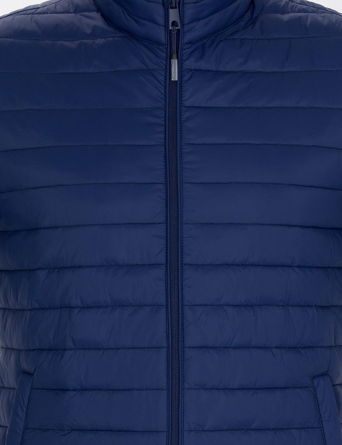 Lacivert Kapitone Mont - 50262451002