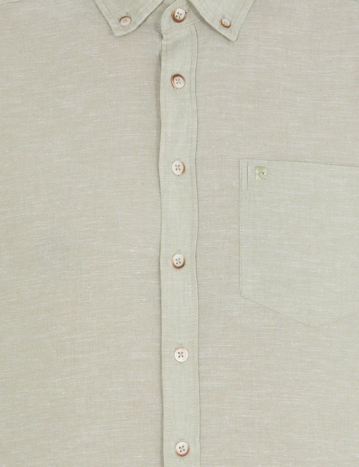 Haki Regular Fit Kısa Kollu Gömlek - 50265118082