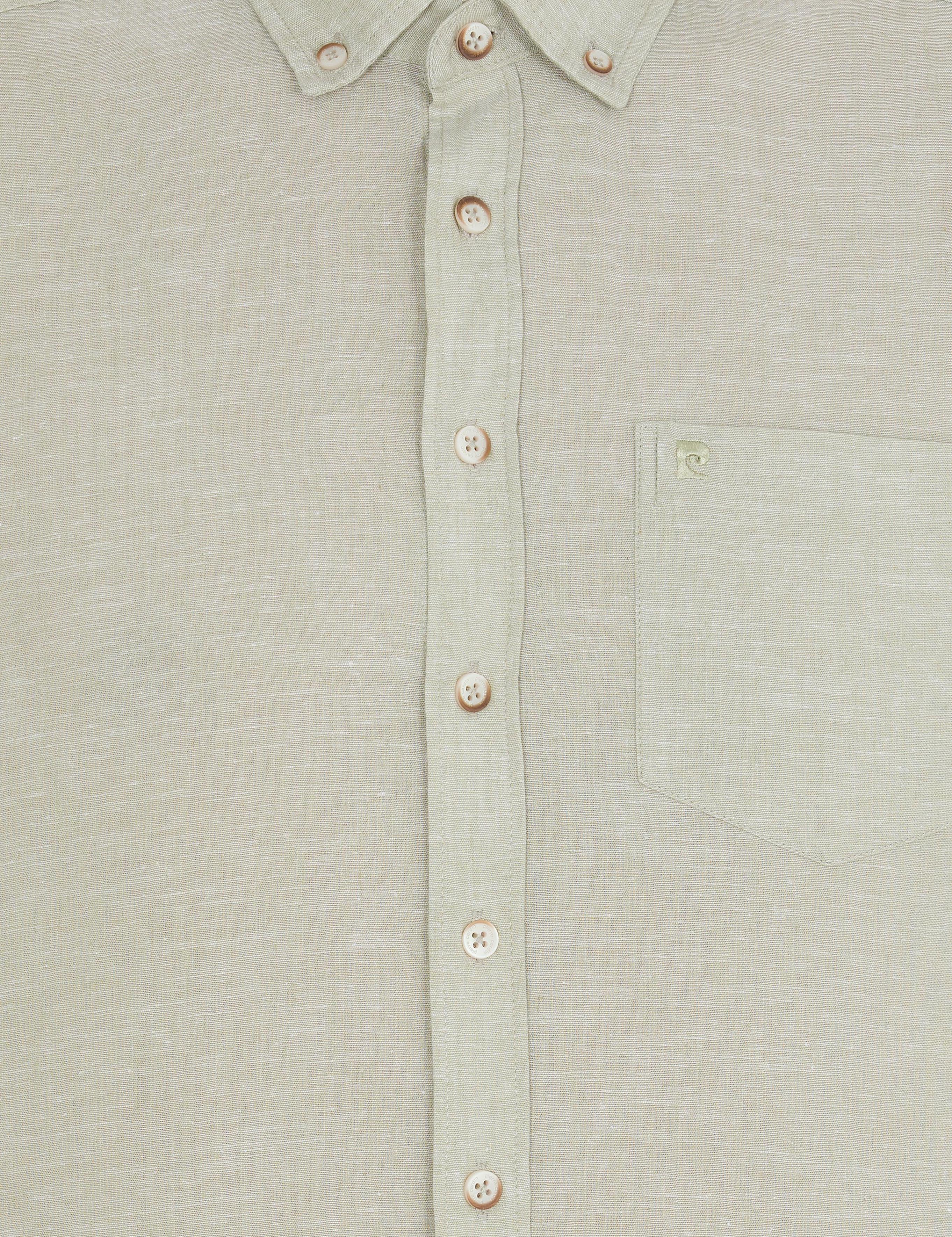 Haki Regular Fit Kısa Kollu Gömlek