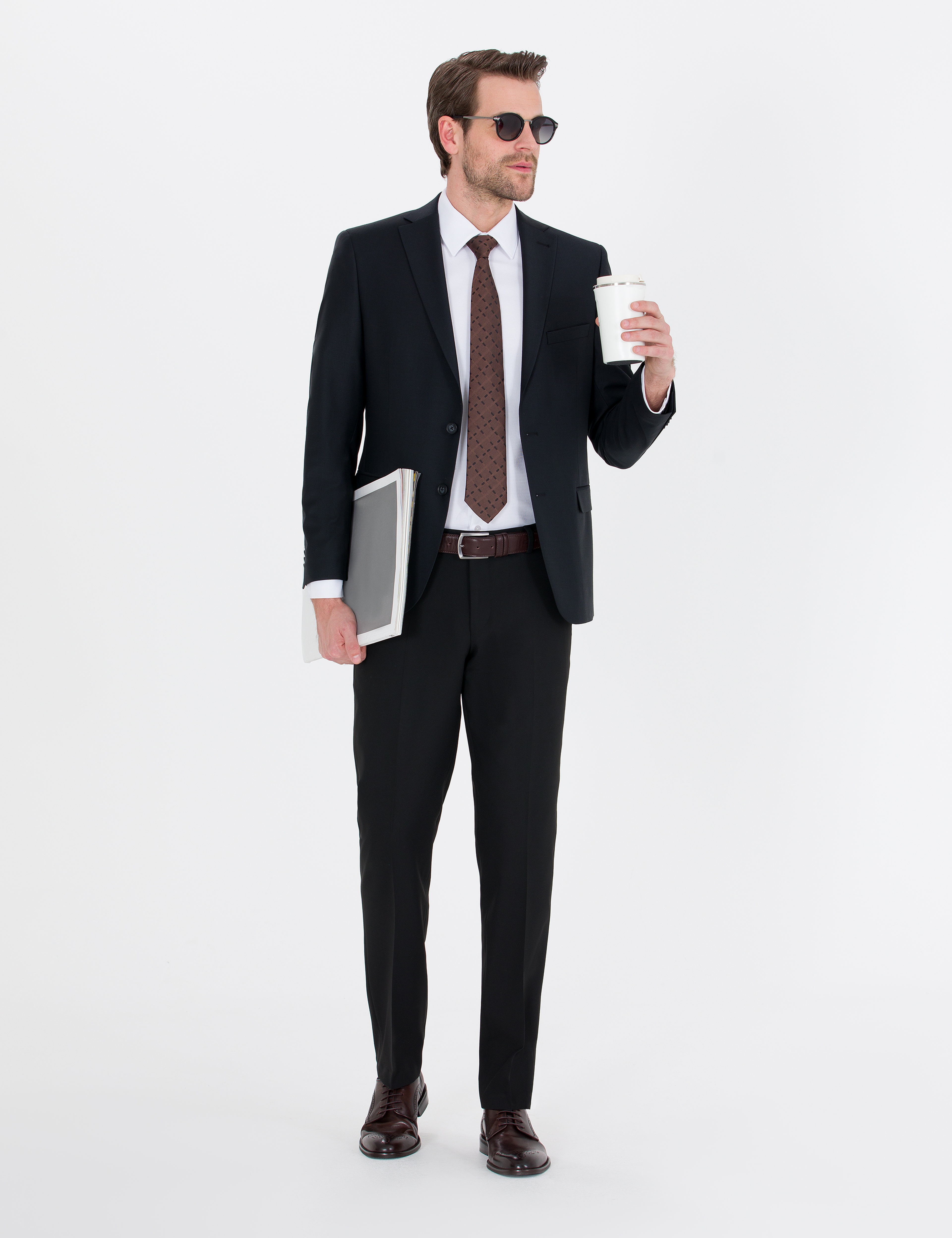 Siyah Slim Fit Ceket