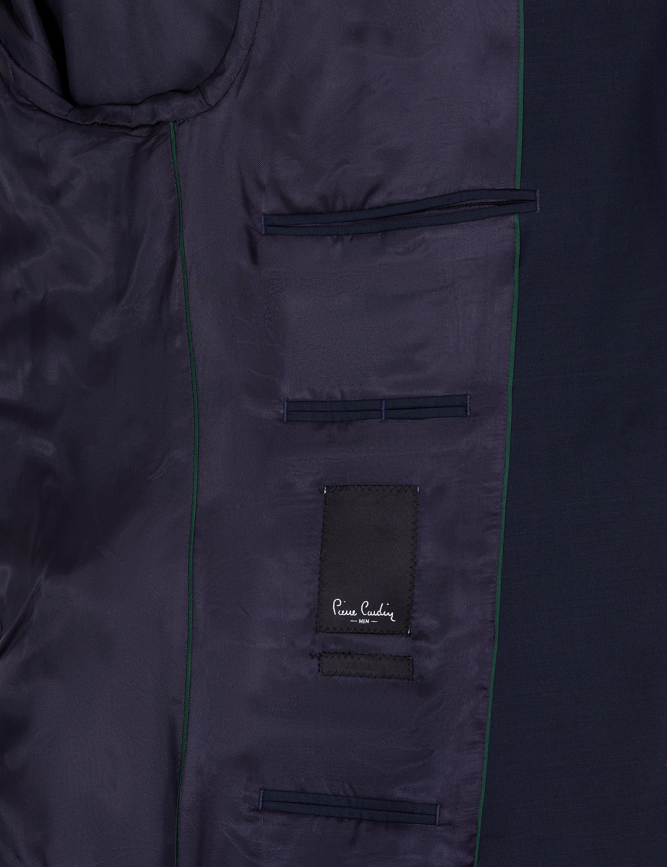 Lacivert Slim Fit Ceket - Image 7