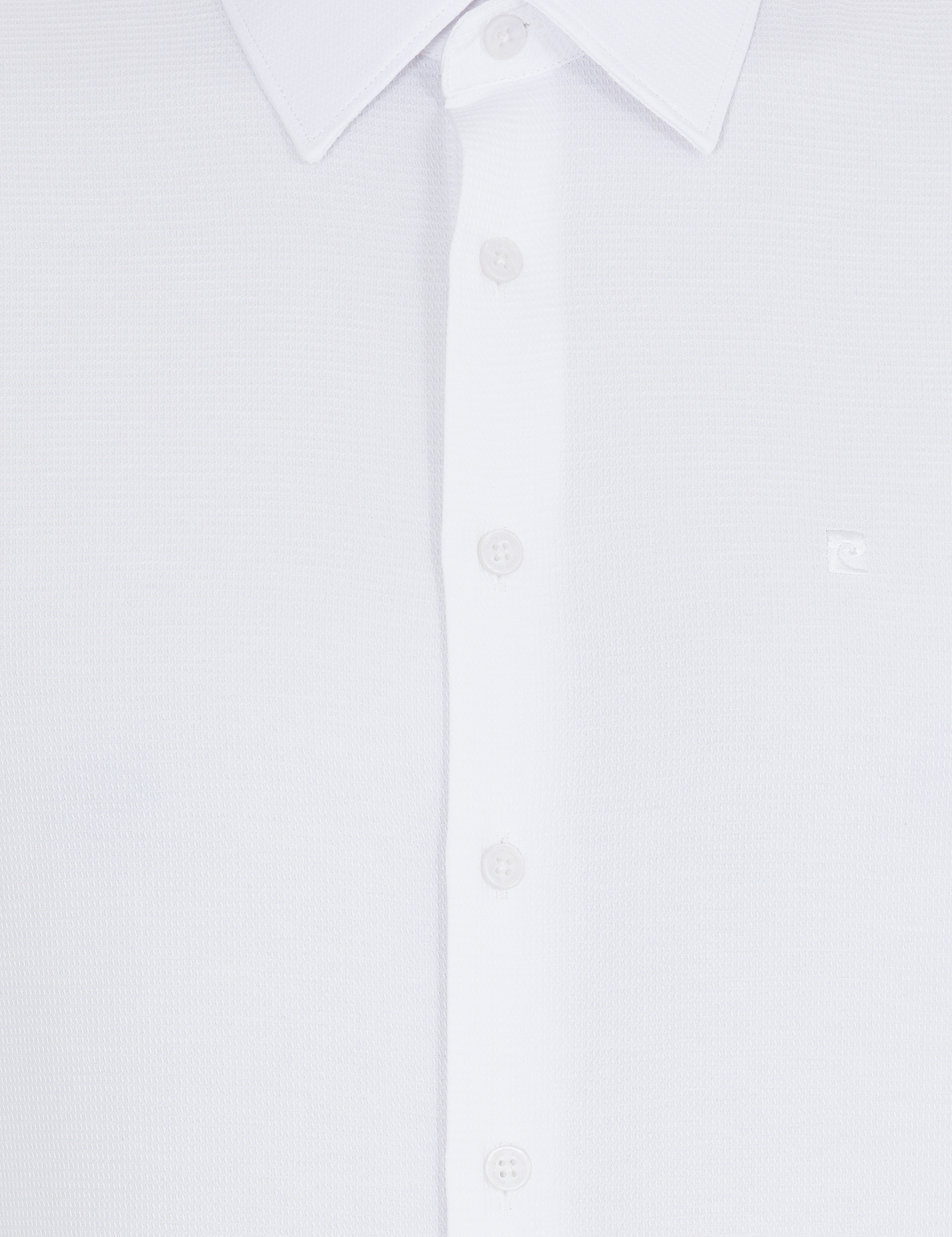 Beyaz Slim Fit Uzun Kollu Gömlek - Image 6