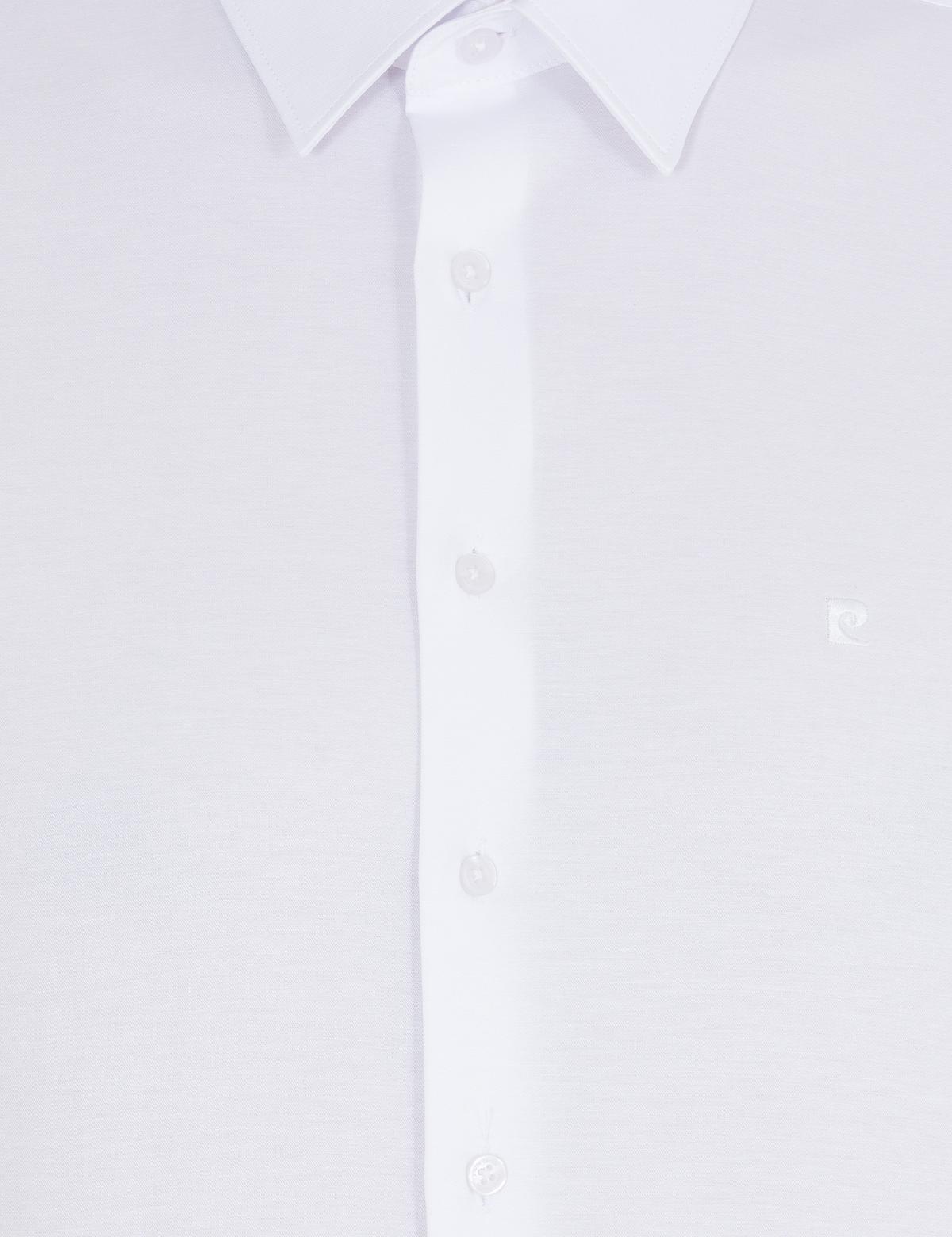 Beyaz Slim Fit Uzun Kollu Klasik Gömlek - 50268187006