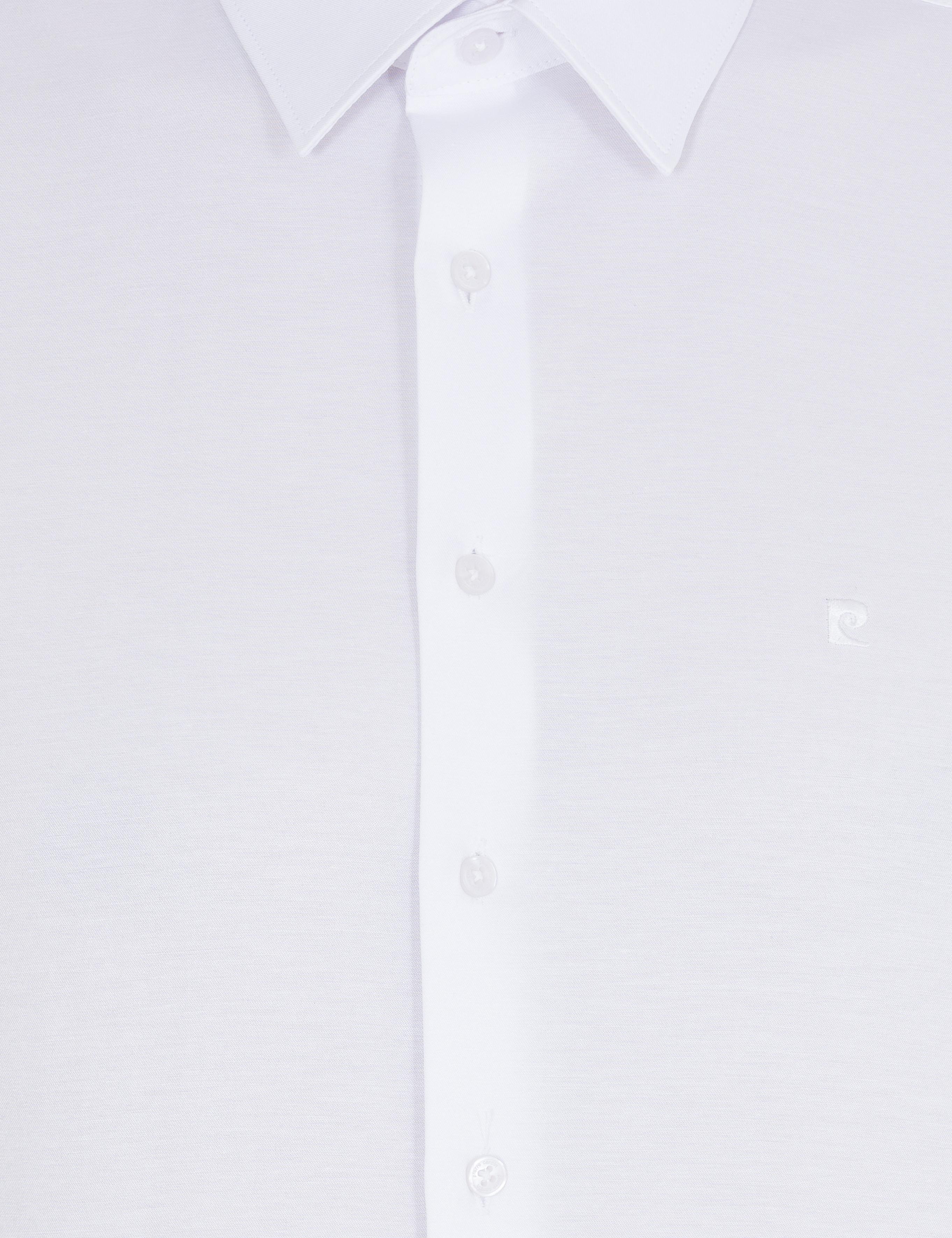 Beyaz Slim Fit Uzun Kollu Klasik Gömlek