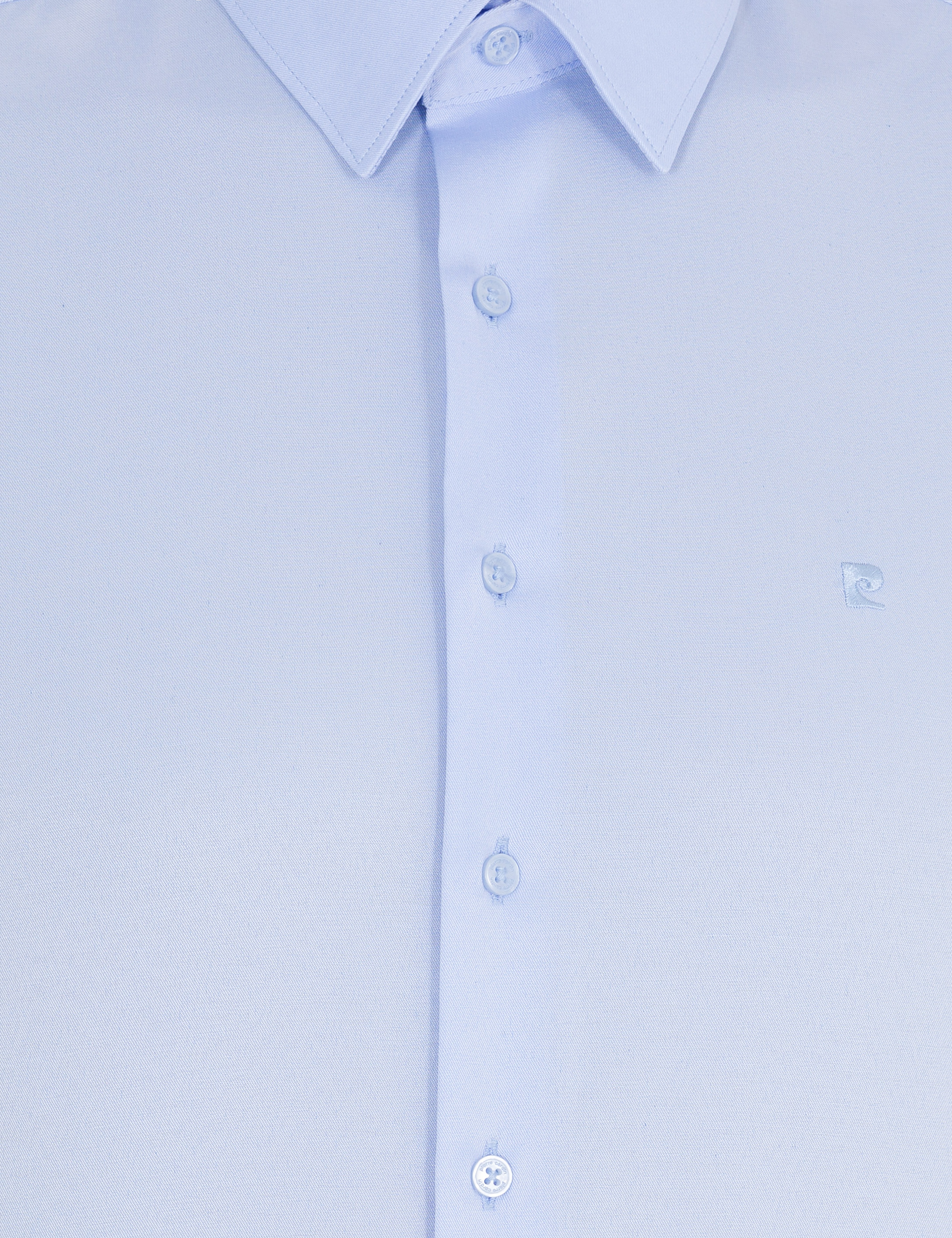 Açık Mavi Slim Fit Uzun Kollu Klasik Gömlek