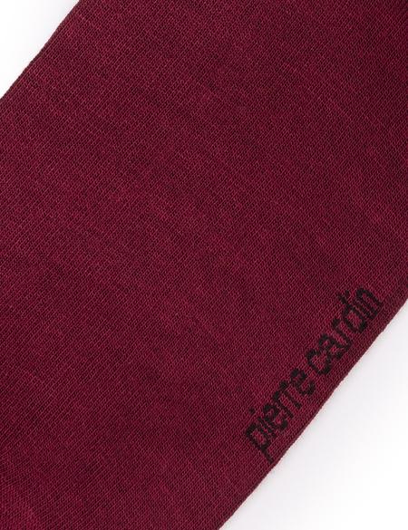 Erkek Bambu Karışımlı Bordo Soket Basic Çorap - 50272775006