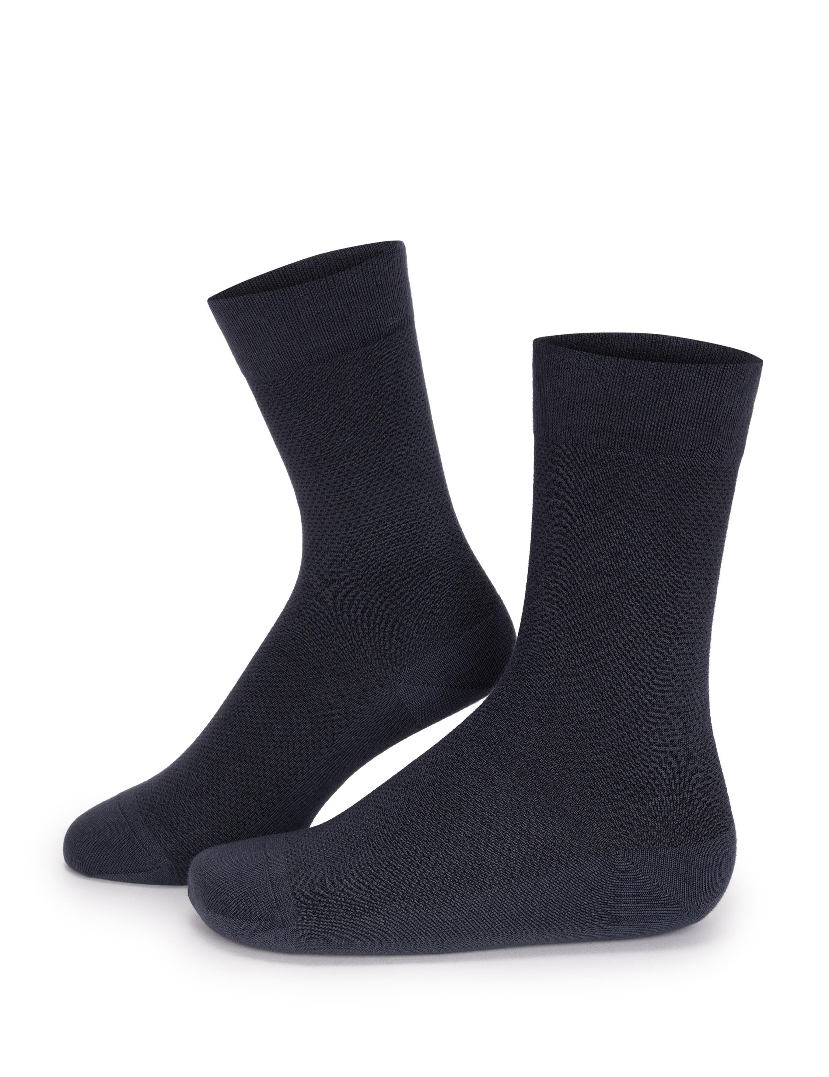 Erkek Bambu Karışımlı Antrasit Soket Basic Çorap