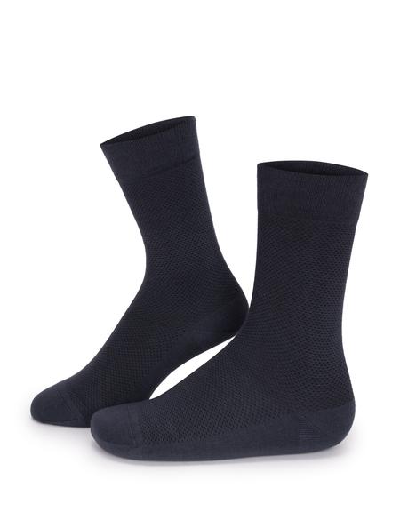 Erkek Bambu Karışımlı Antrasit Soket Basic Çorap - 50272774002