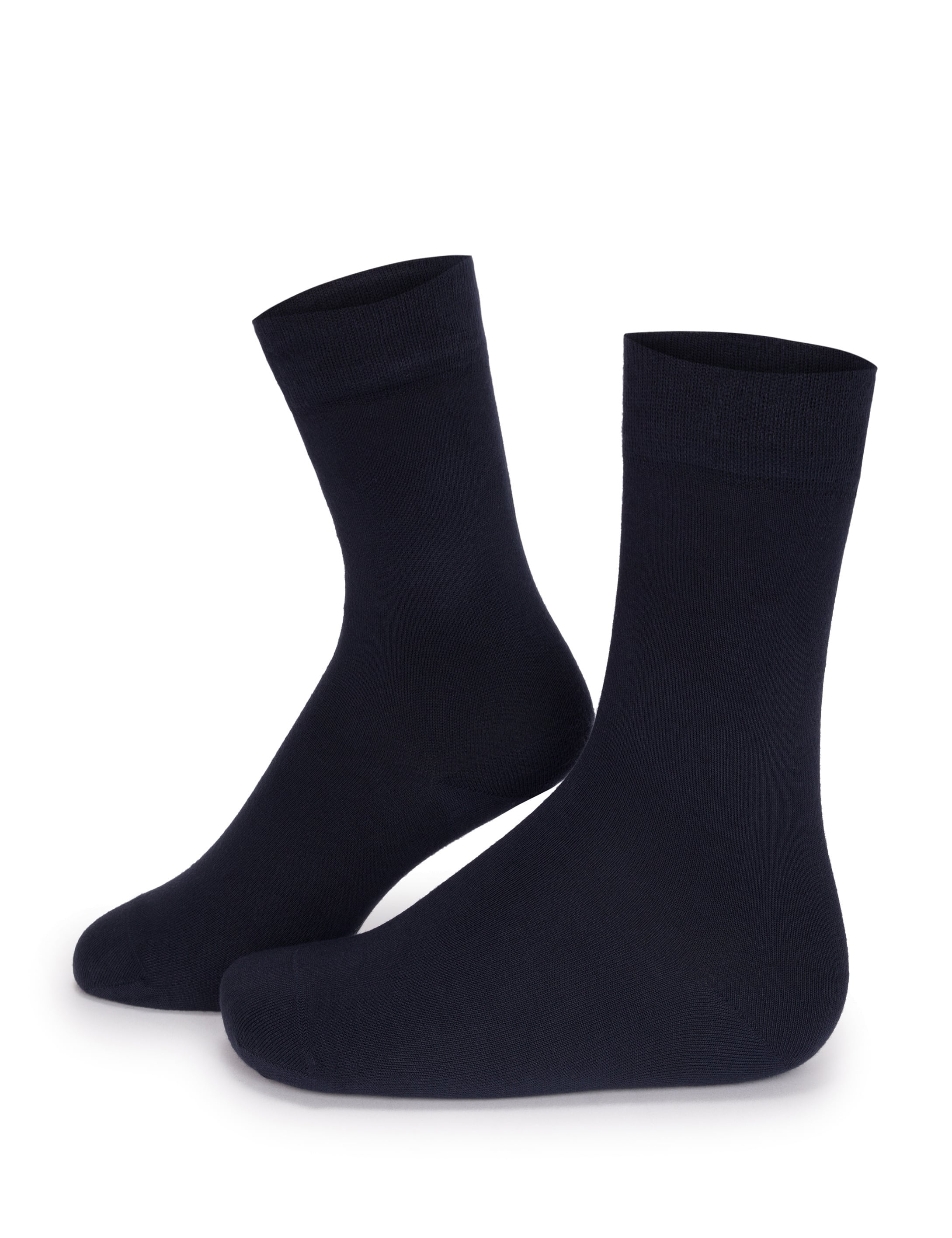 Erkek Bambu Karışımlı Lacivert Soket Basic Çorap - Image 1