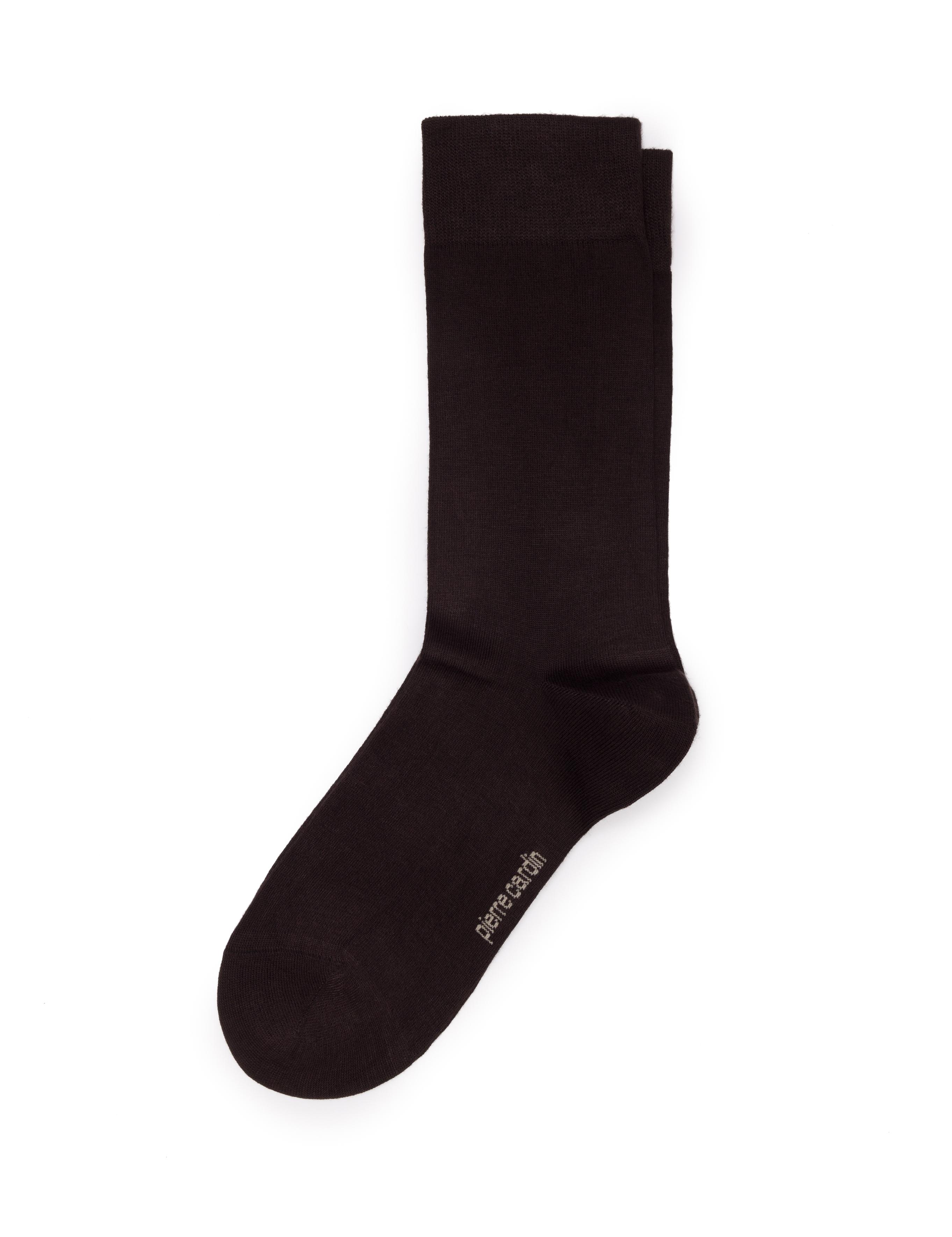 Erkek Bambu Karışımlı Kahverengi Soket Basic Çorap