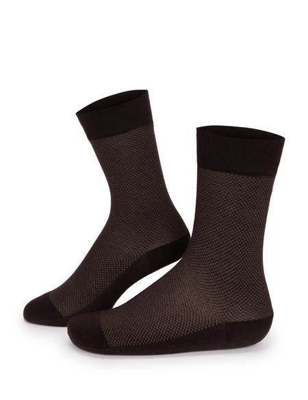 Erkek Kahverengi Çorap - 50272774004