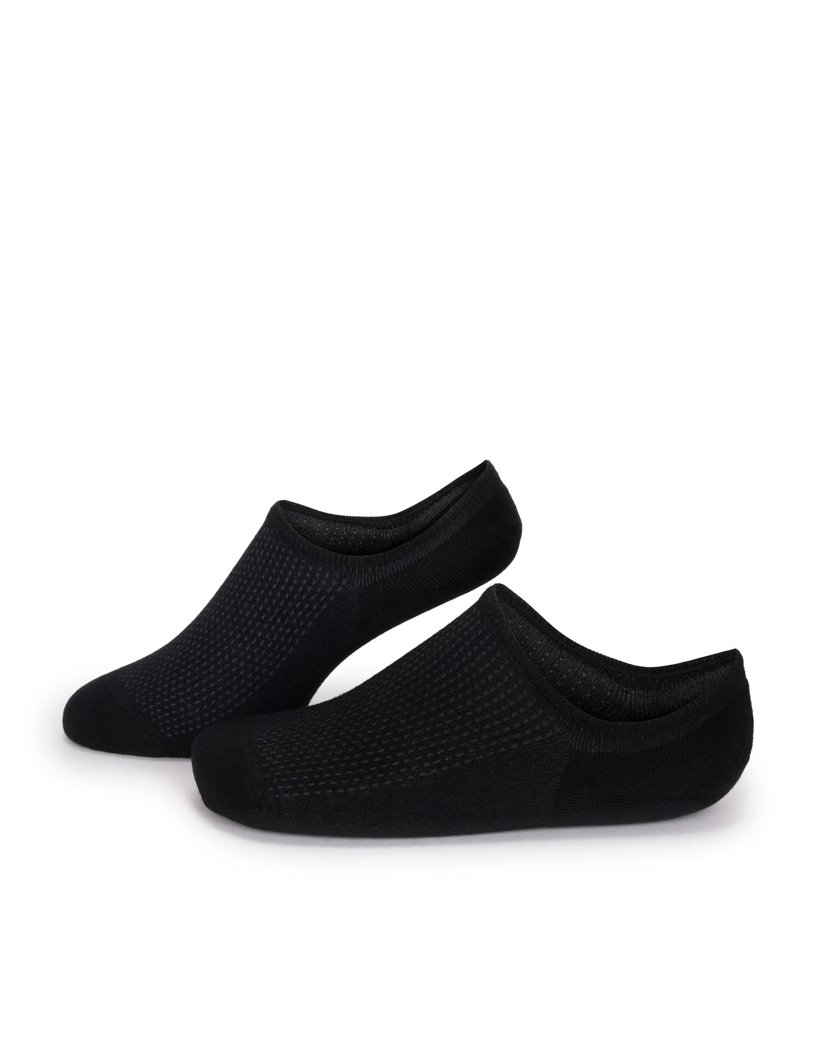 Erkek Siyah Sneakers Çorap