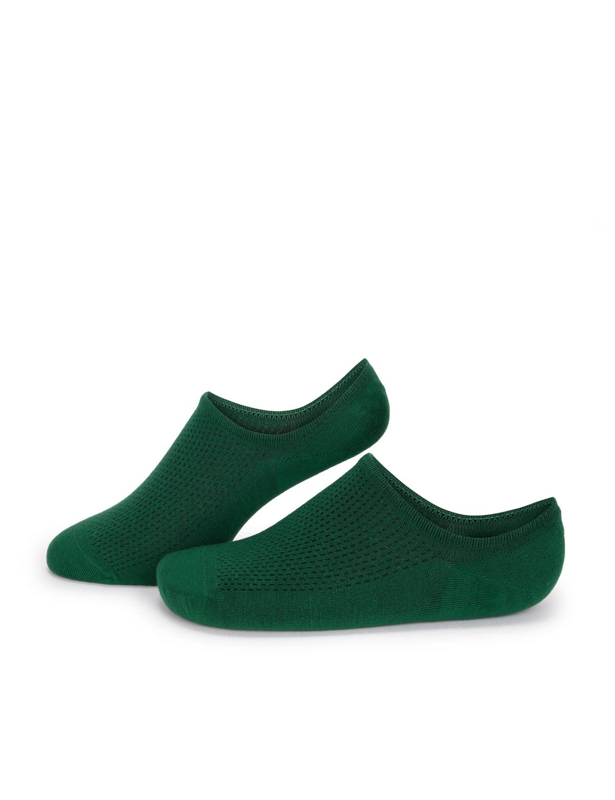 Erkek Yeşil Sneakers Çorap