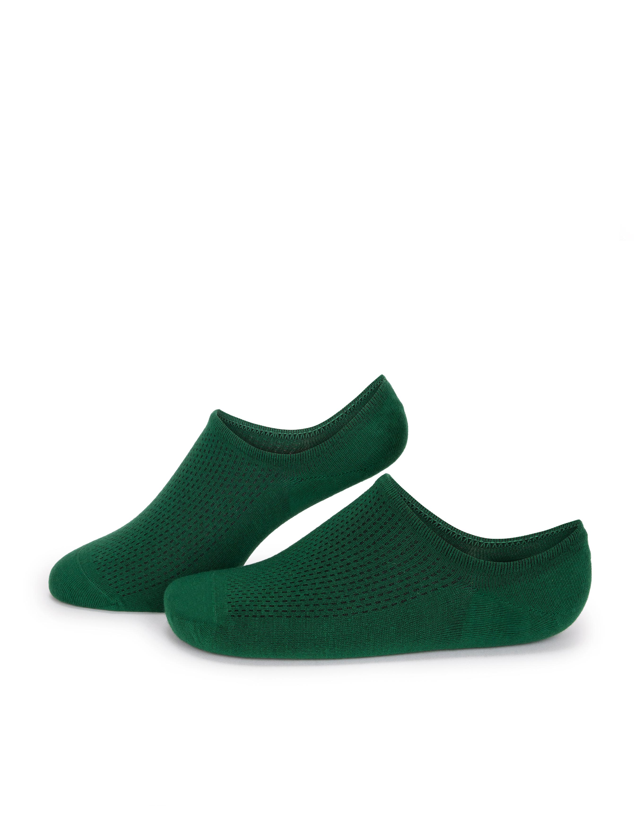 Erkek Yeşil Sneakers Çorap