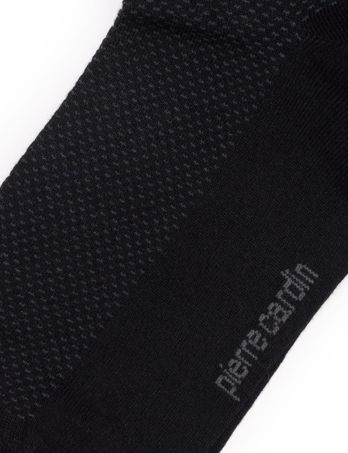 Erkek Siyah Düz Soket Çorap - 50272774001