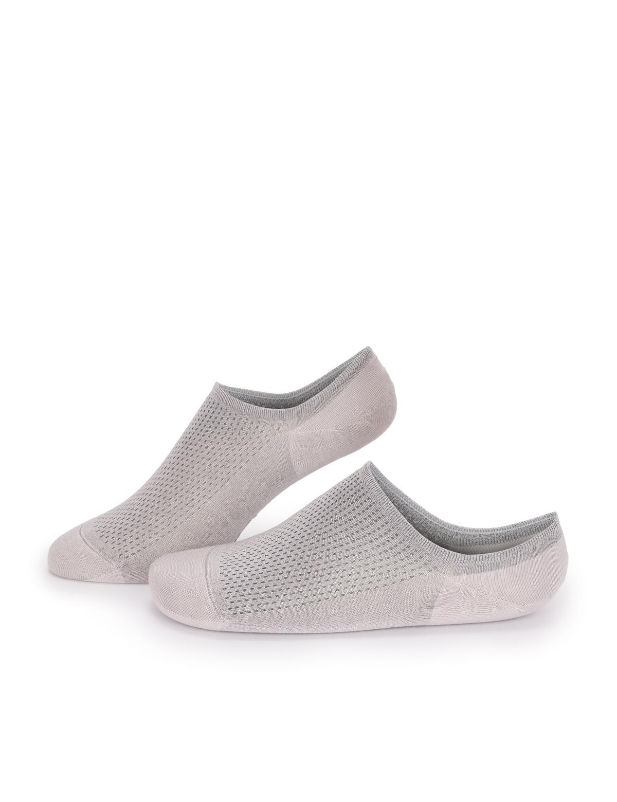 Erkek Gri Sneakers Çorap