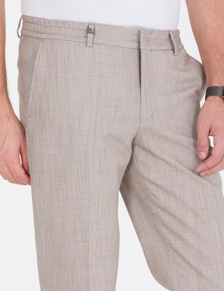 Açık Kahverengi Ex. Slim Fit Kumaş Pantolon - 50251336039