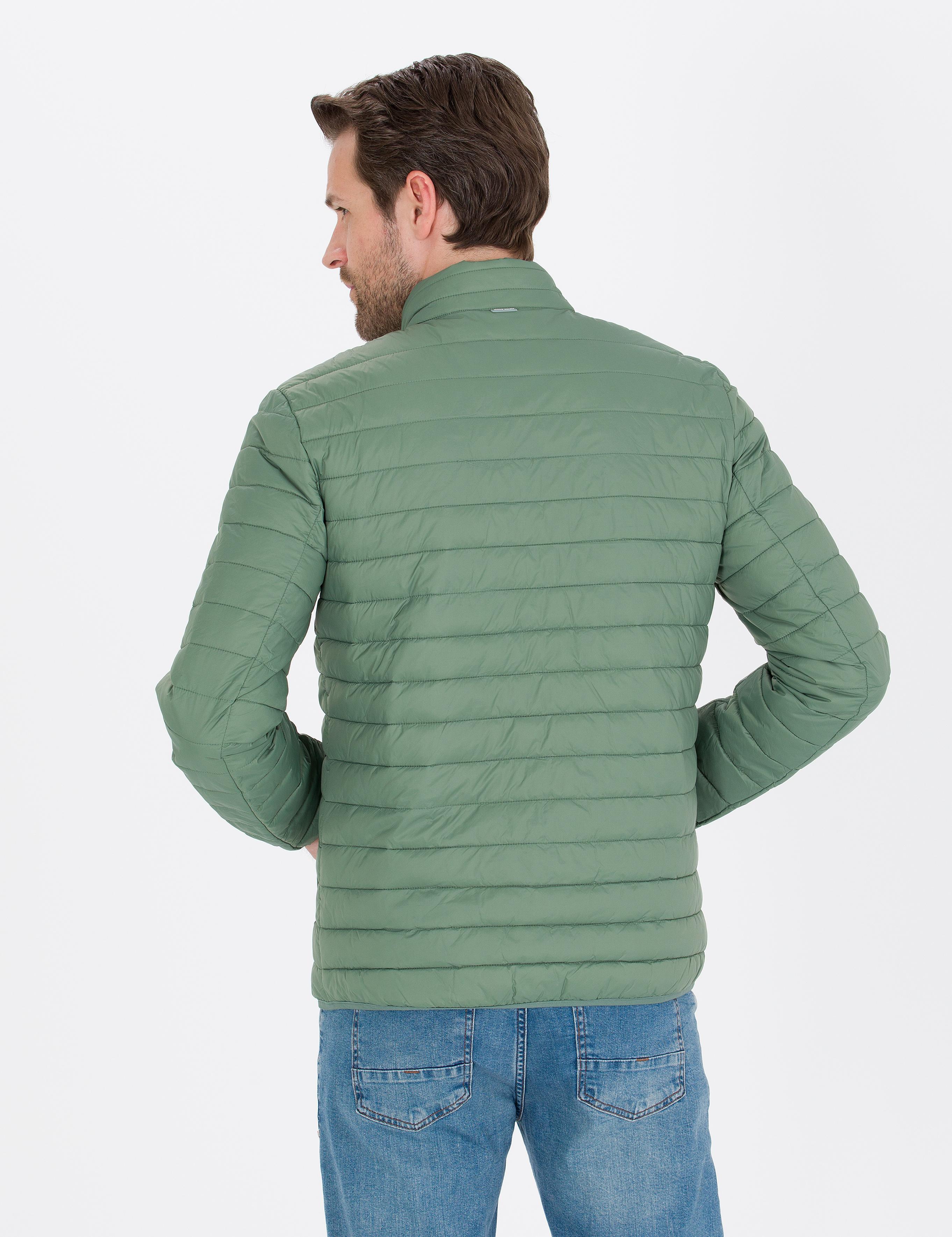 Yeşil Kapitone Mont