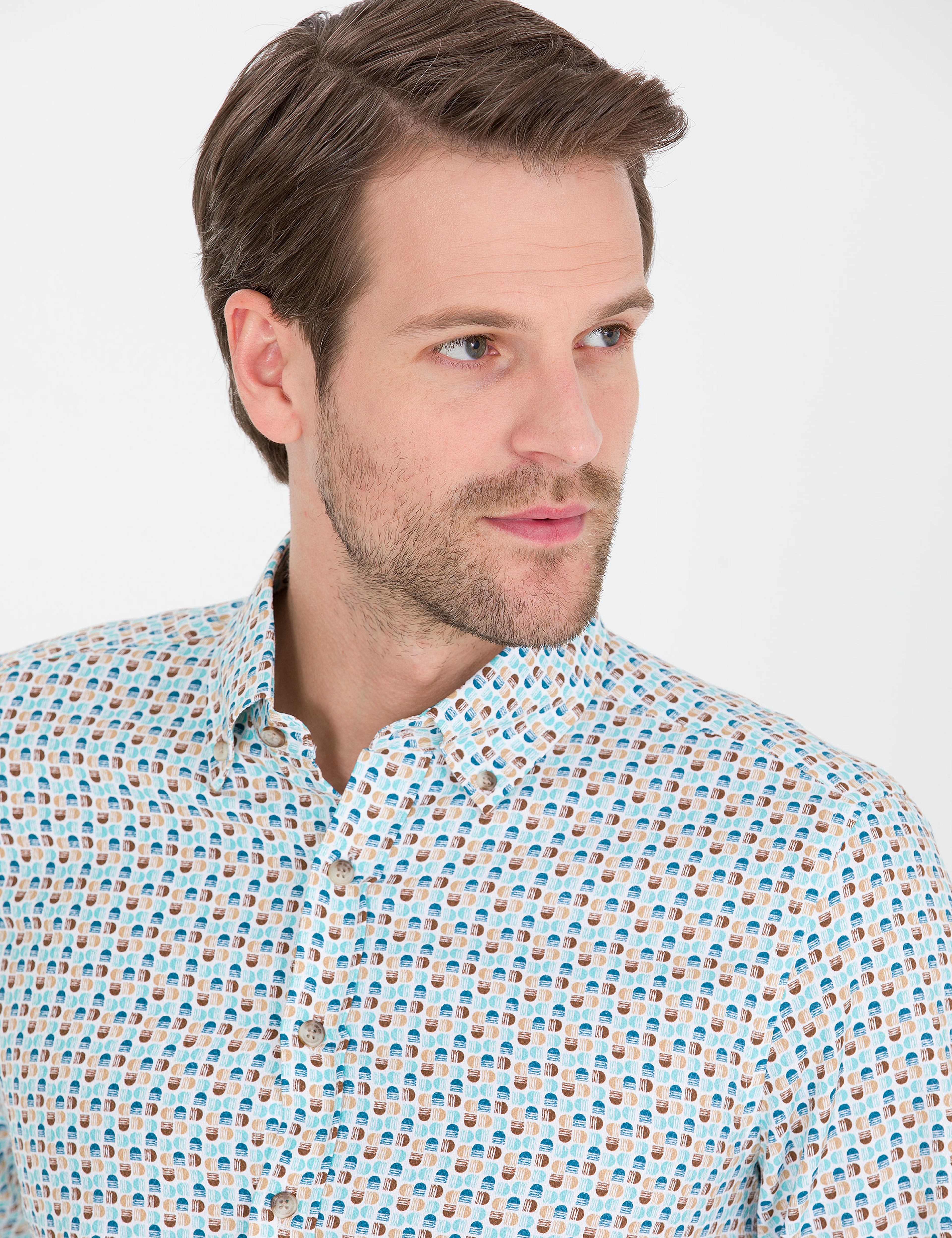 Aqua Slim Fit Uzun Kollu Gömlek - Image 2