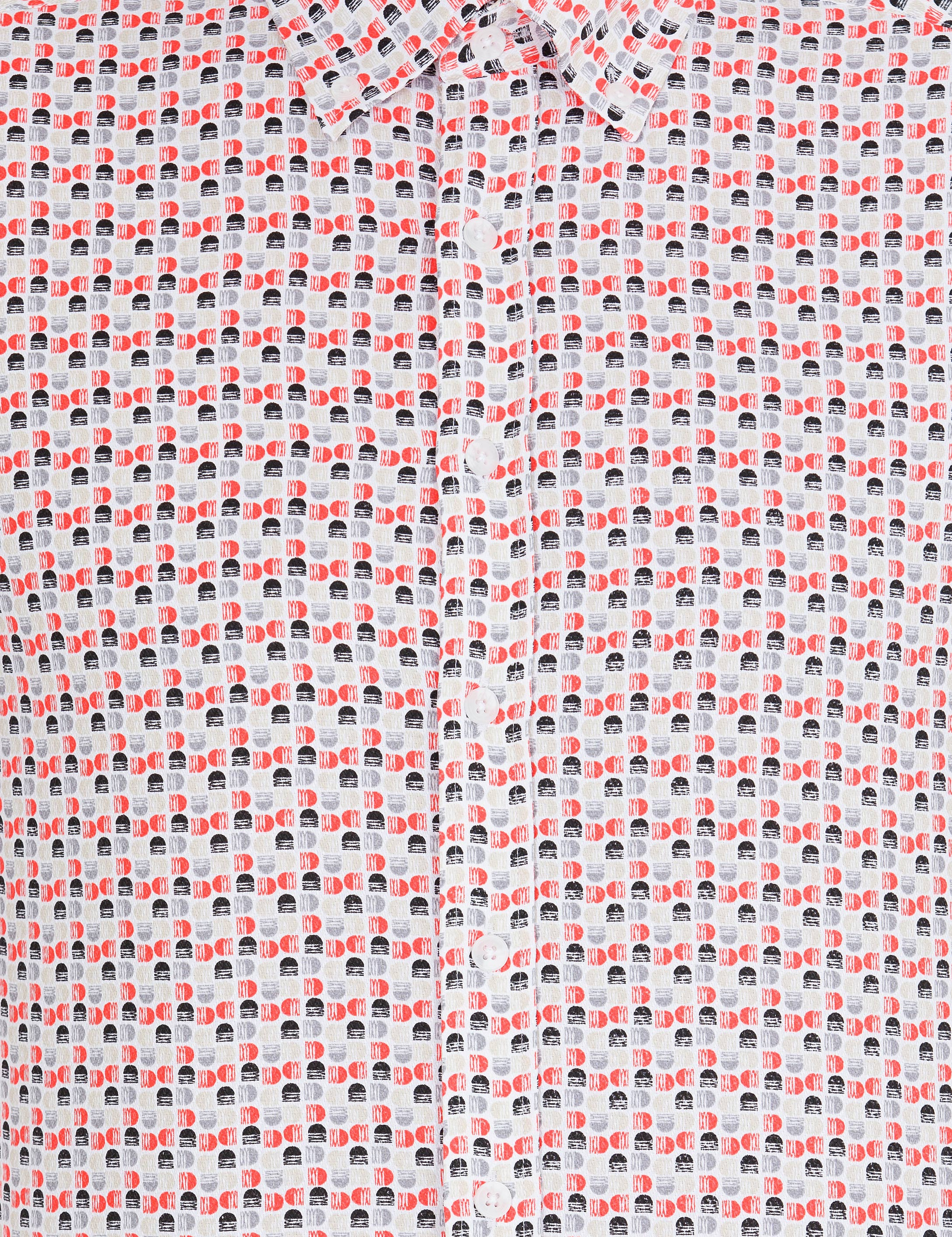 Nar Çiçeği Slim Fit Uzun Kollu Gömlek - Image 6