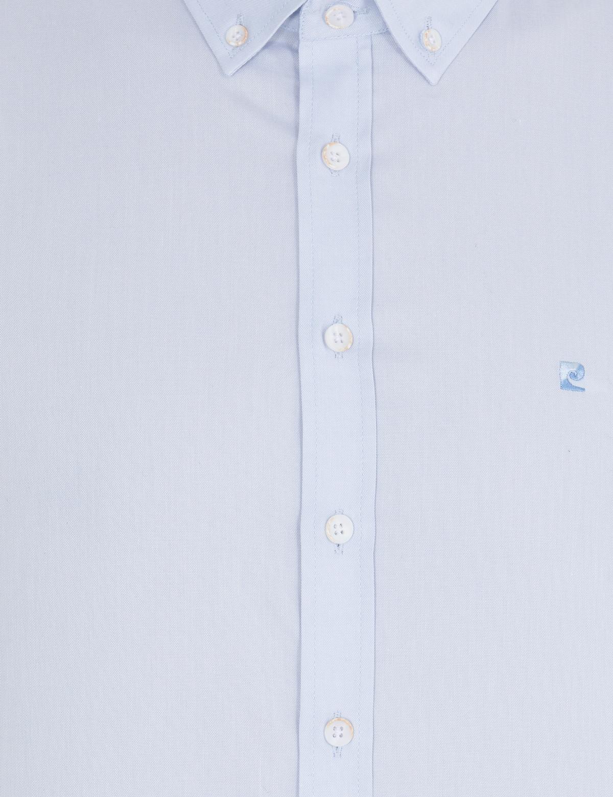 Açık Mavi Slim Fit Uzun Kollu Gömlek - 50267329069