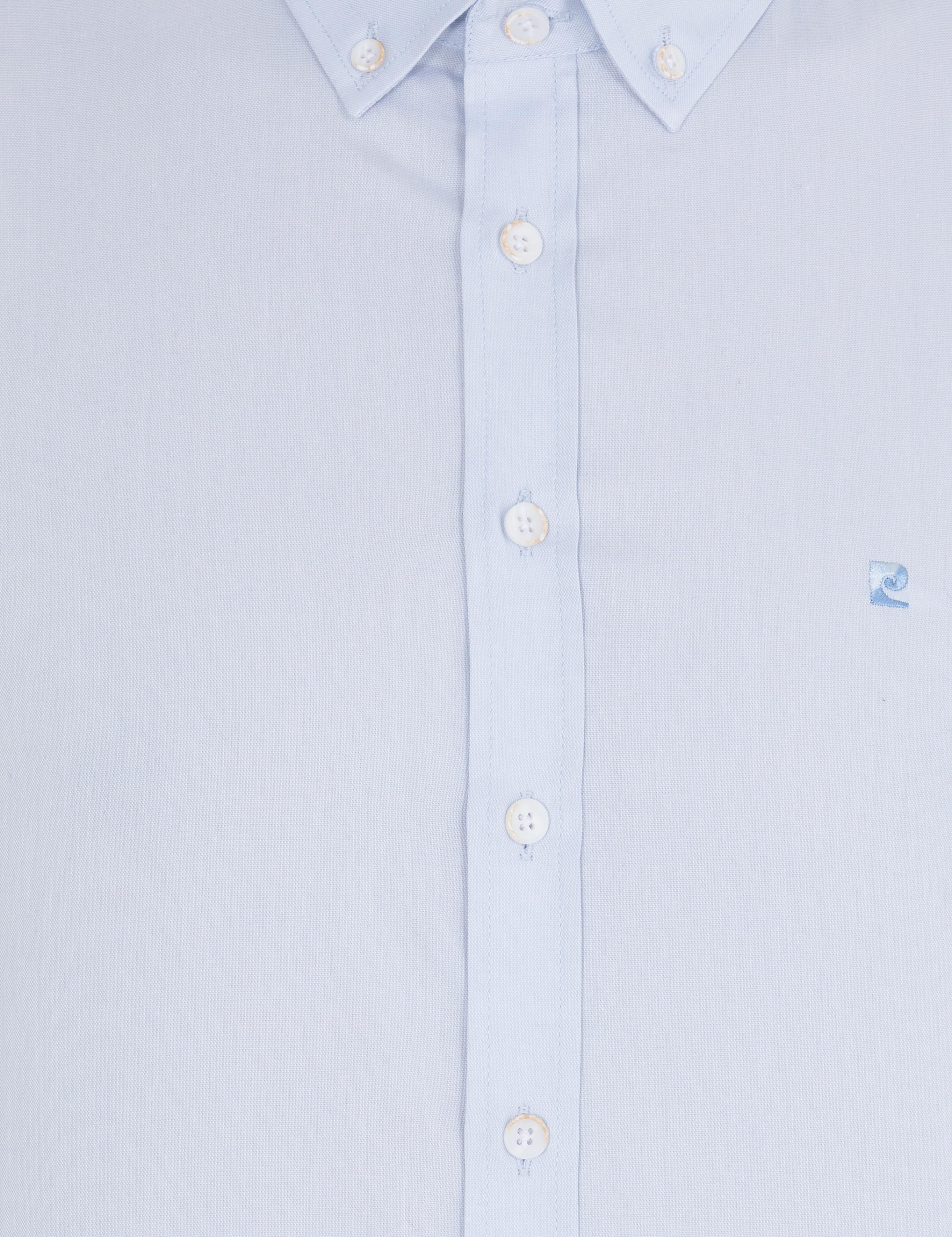 Açık Mavi Slim Fit Uzun Kollu Gömlek