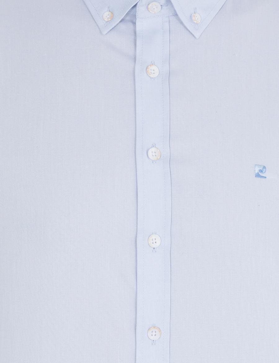 Açık Mavi Slim Fit Uzun Kollu Gömlek