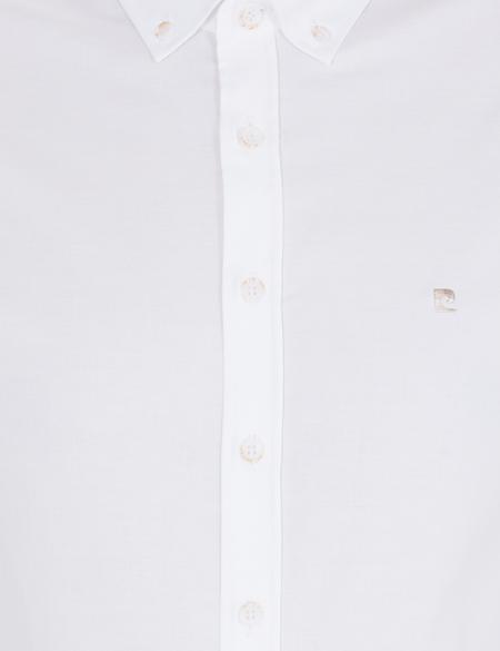 Beyaz Slim Fit Uzun Kollu Gömlek - 50267329026