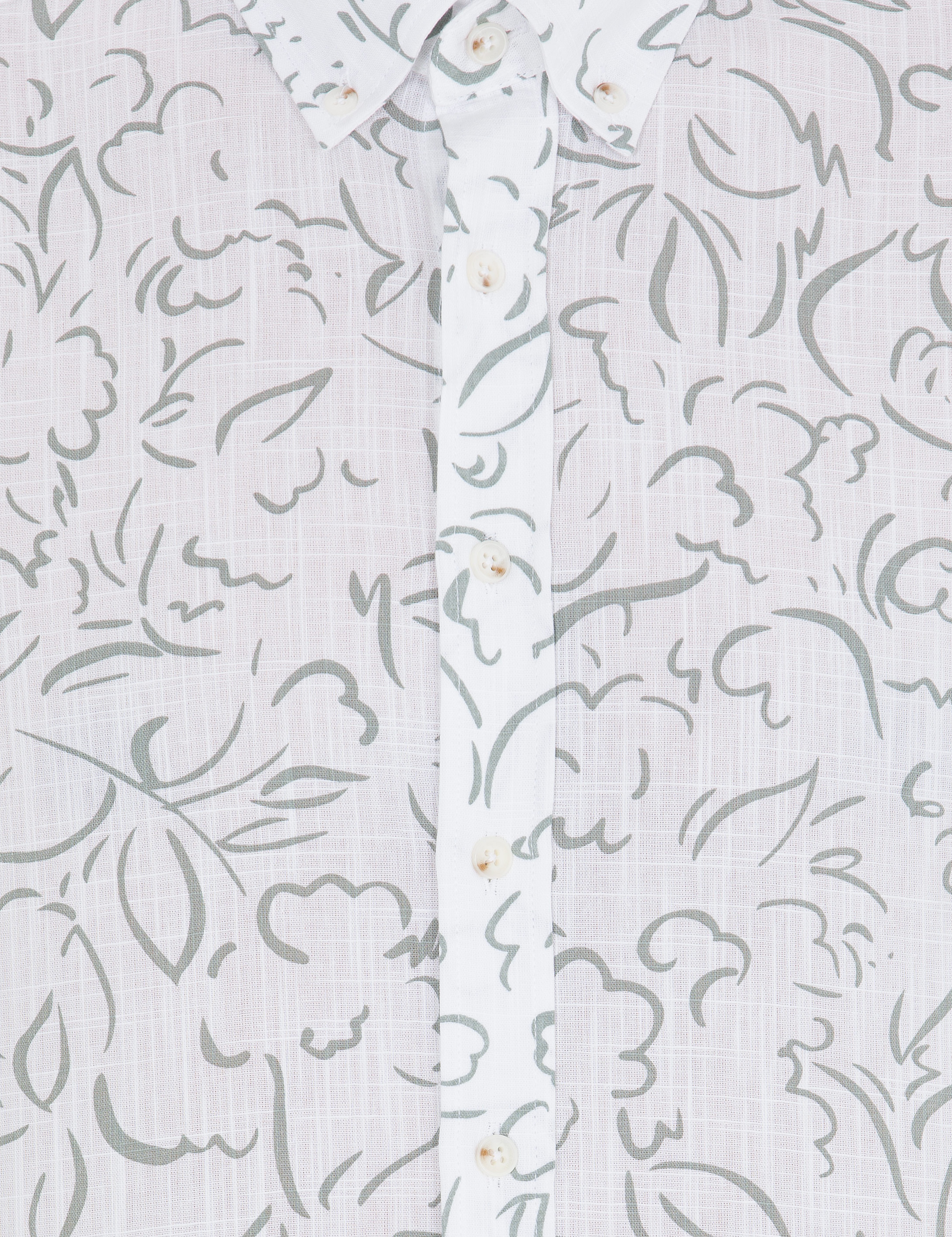 Haki Regular Fit Uzun Kollu Gömlek - Image 6